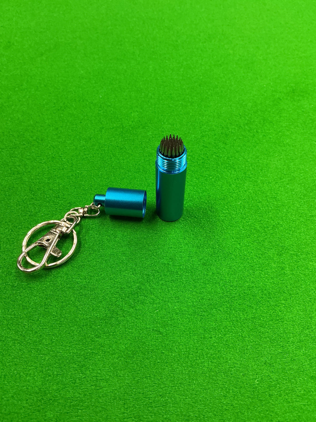Cue Tip Tapper c/w Keychain