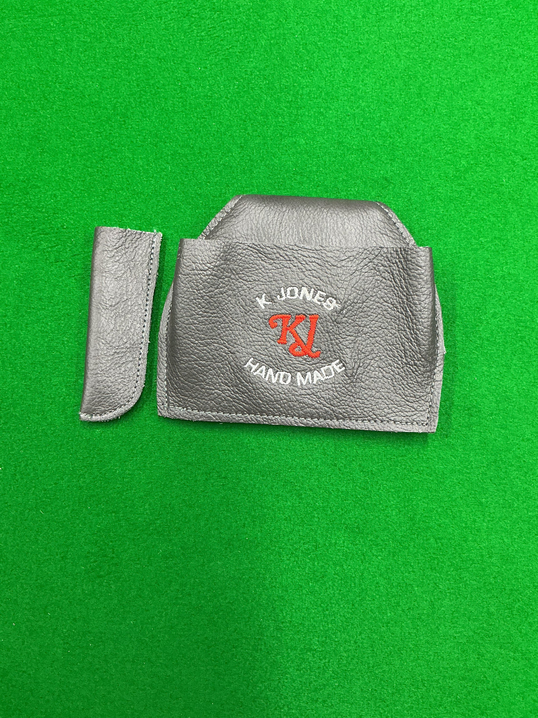 Chalk Pouch & Tip Protector set (genuine leather)