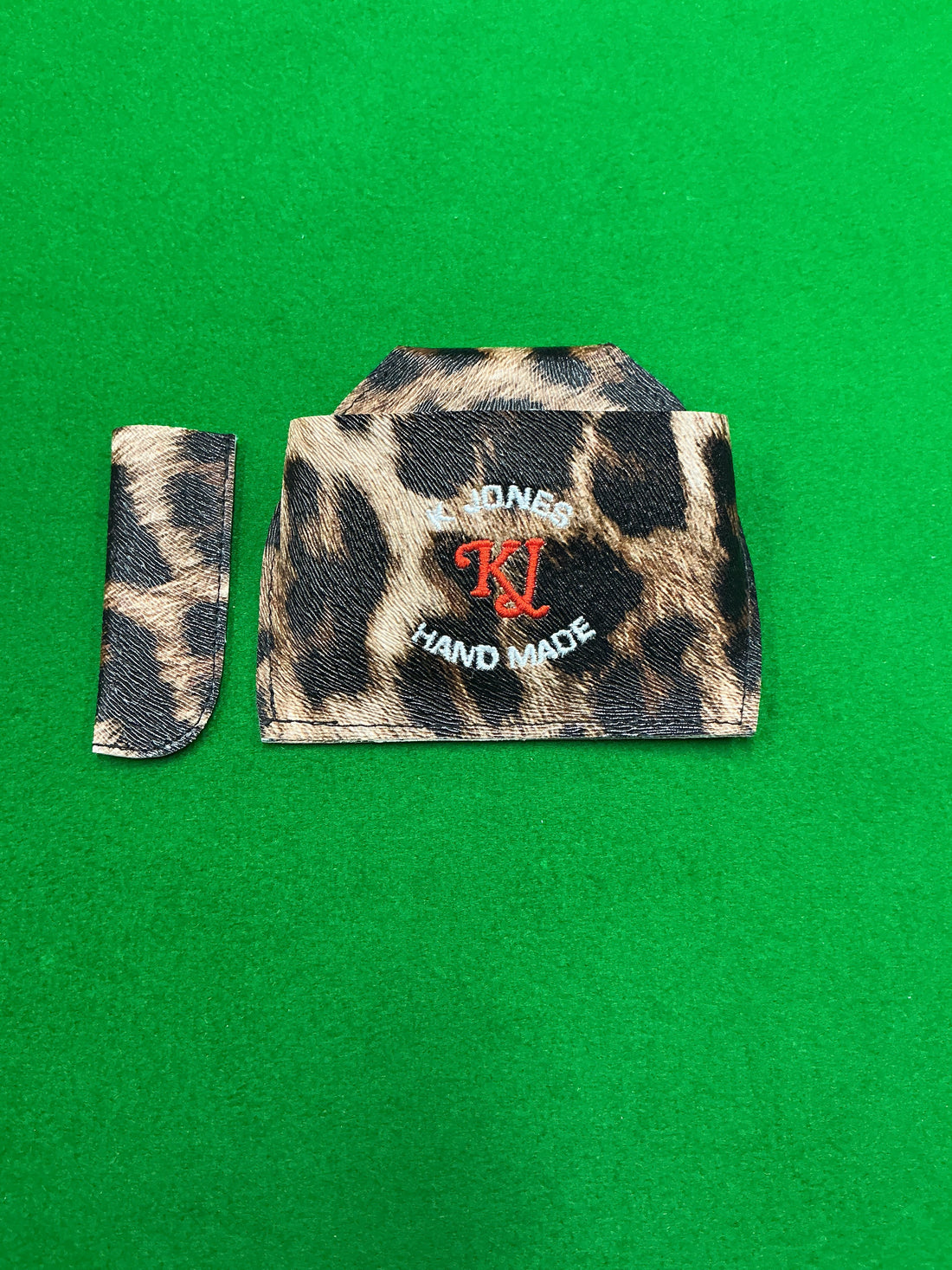 Chalk Pouch & Tip Protector set (leatherette)