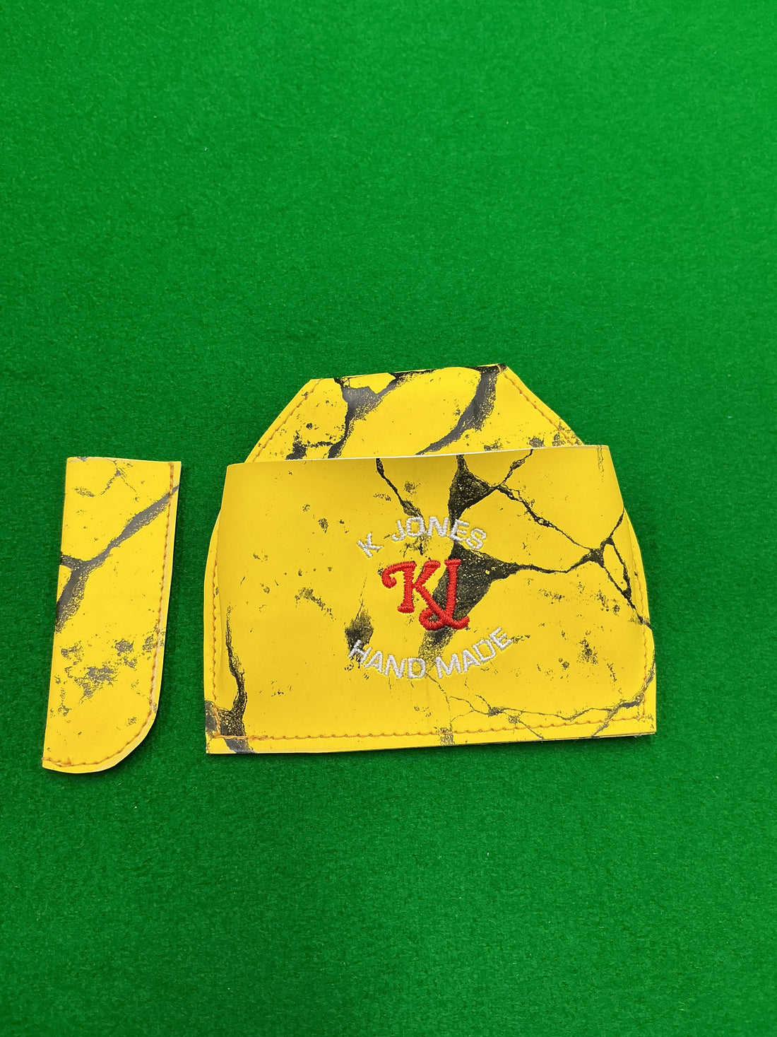 Chalk Pouch & Tip Protector set (leatherette)