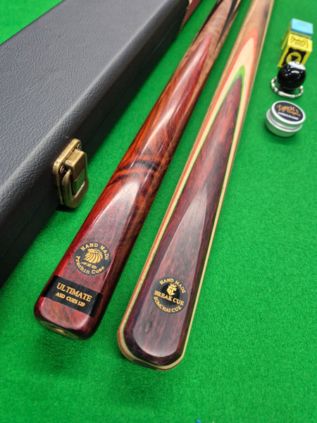 New ASD Ultimate Playing Cue, Break Cue & Case Set with Accessories