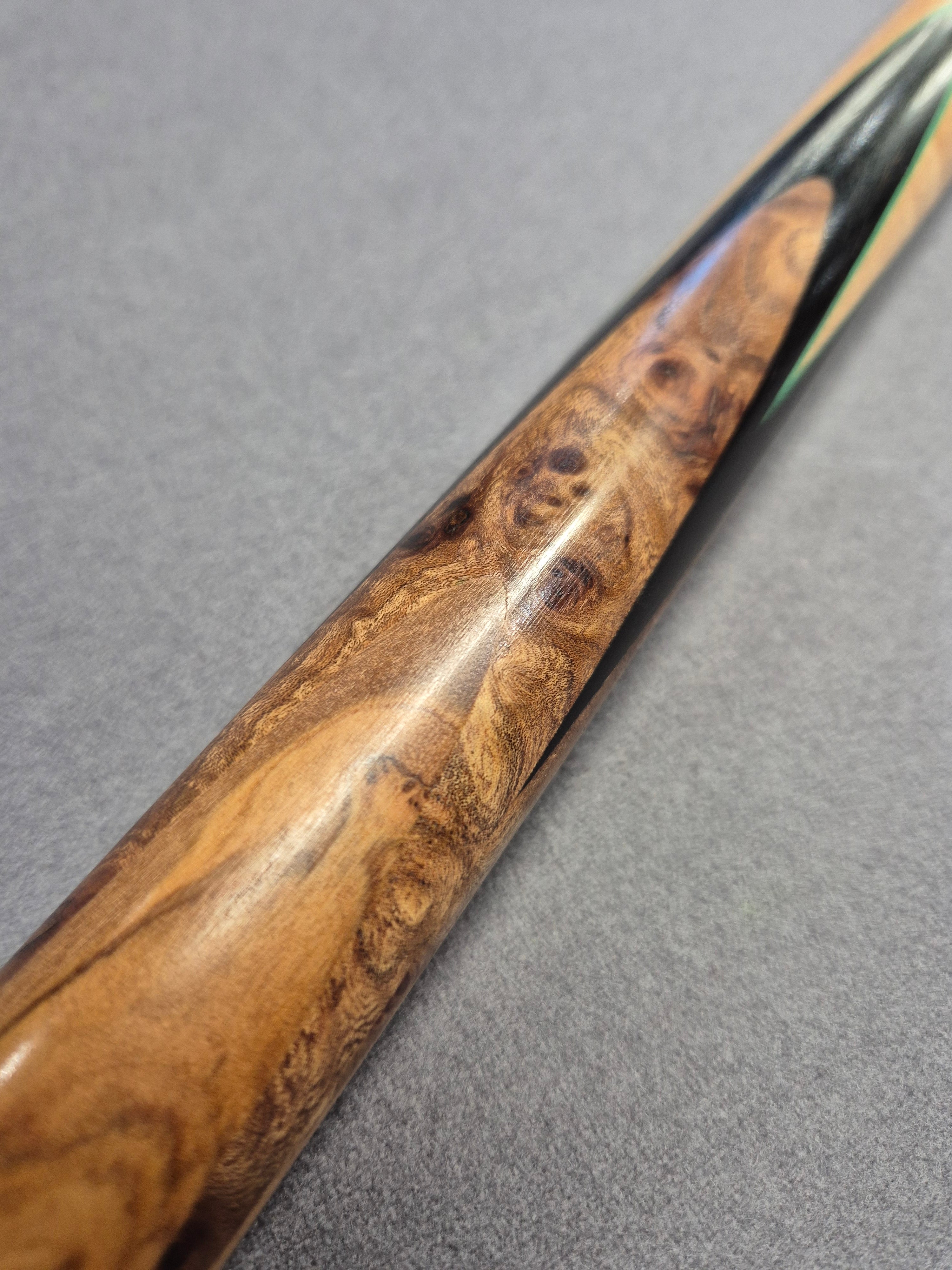 Silverwood RS01 Unique, One-Off Cue, Exotic, Reverse Splices