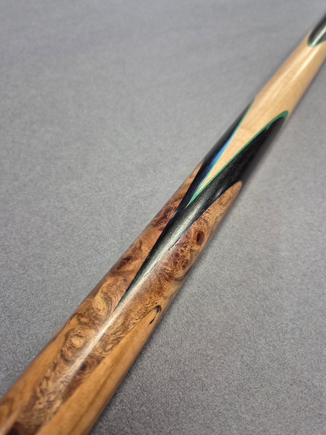Unique, One-Off Cue, Exotic, Reverse Splices