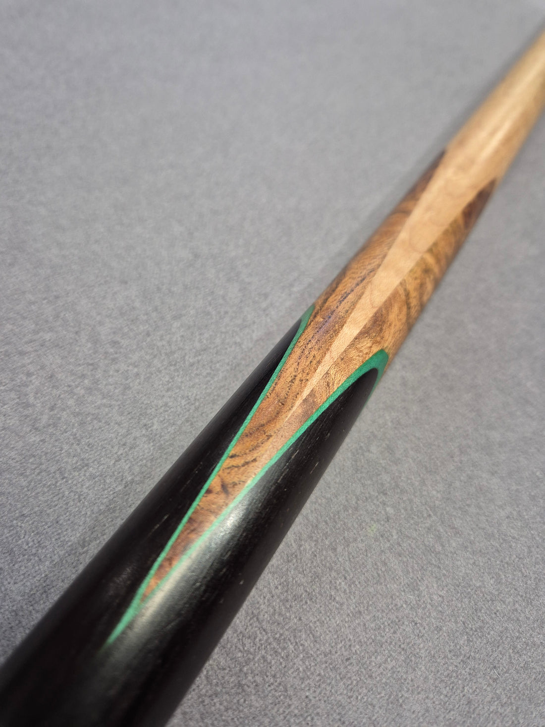 Unique, One-Off Cue, Exotic, Reverse Splices