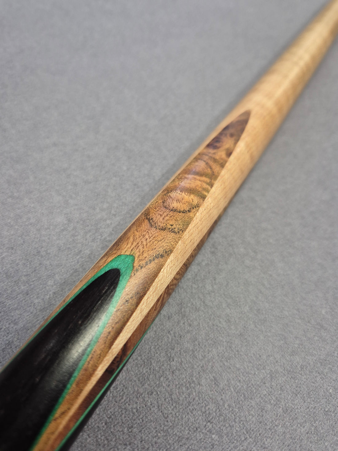 Unique, One-Off Cue, Exotic, Reverse Splices