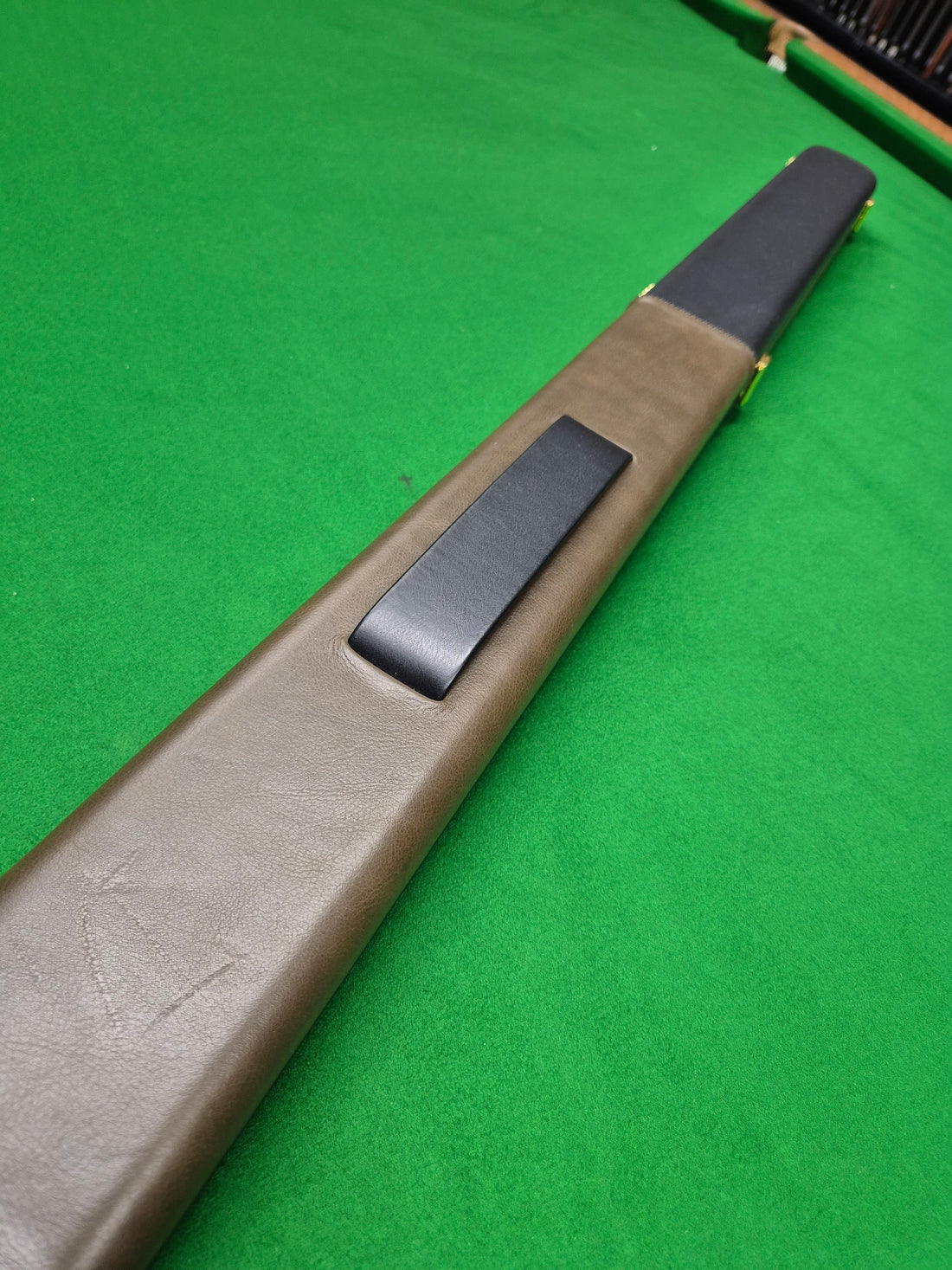 Genuine Leather 1 Piece 2 Slot Case