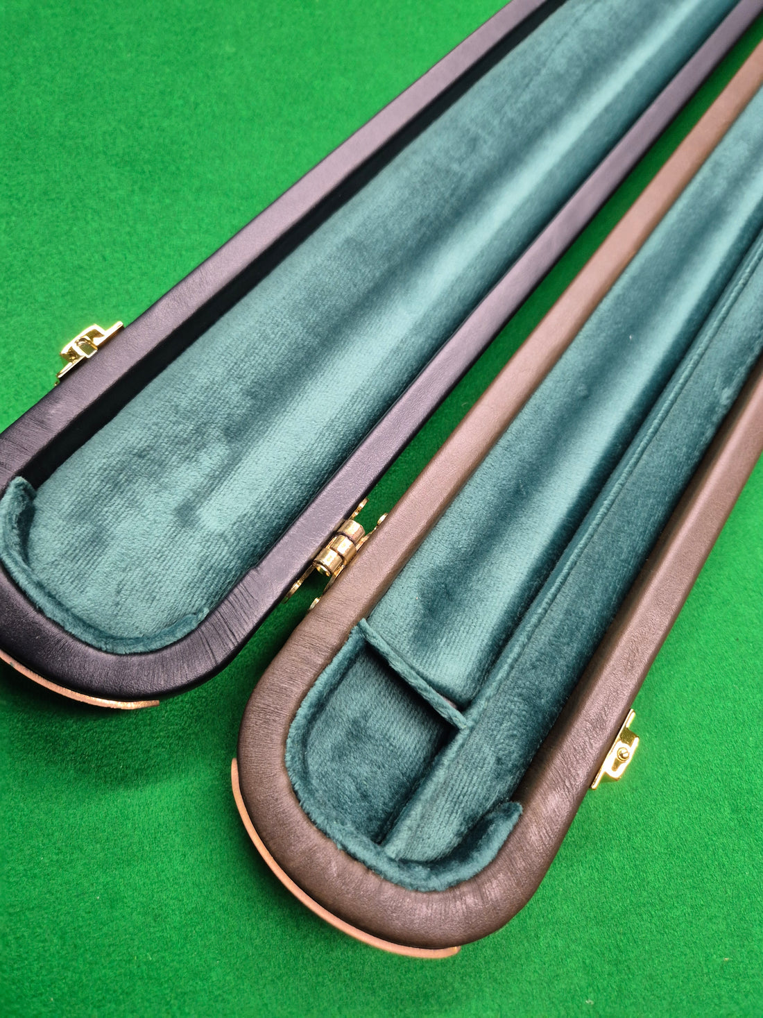 Genuine Leather 1 Piece 2 Slot Case