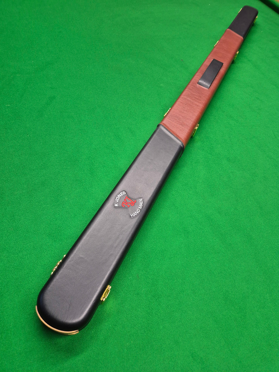 Genuine Leather 1 Piece 2 Slot Case