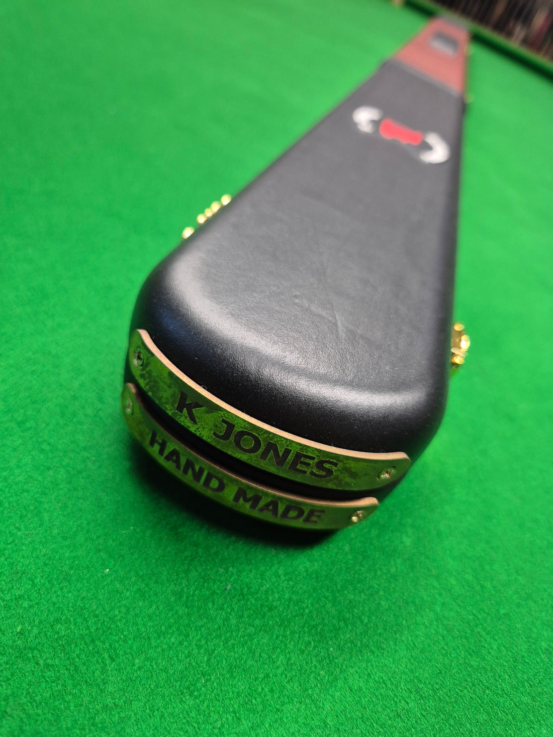 Genuine Leather 1 Piece 2 Slot Case