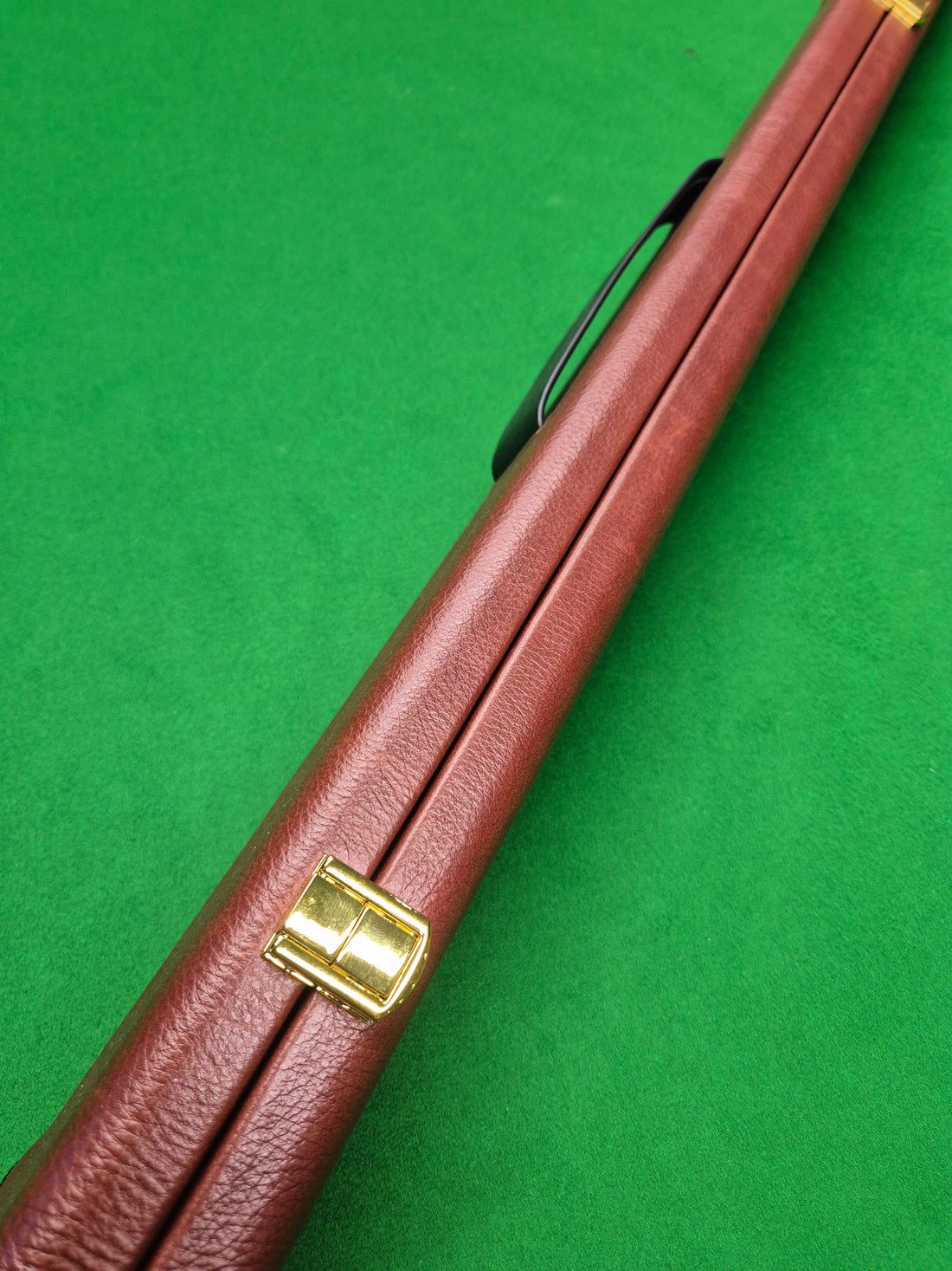 Genuine Leather 1 Piece 2 Slot Case