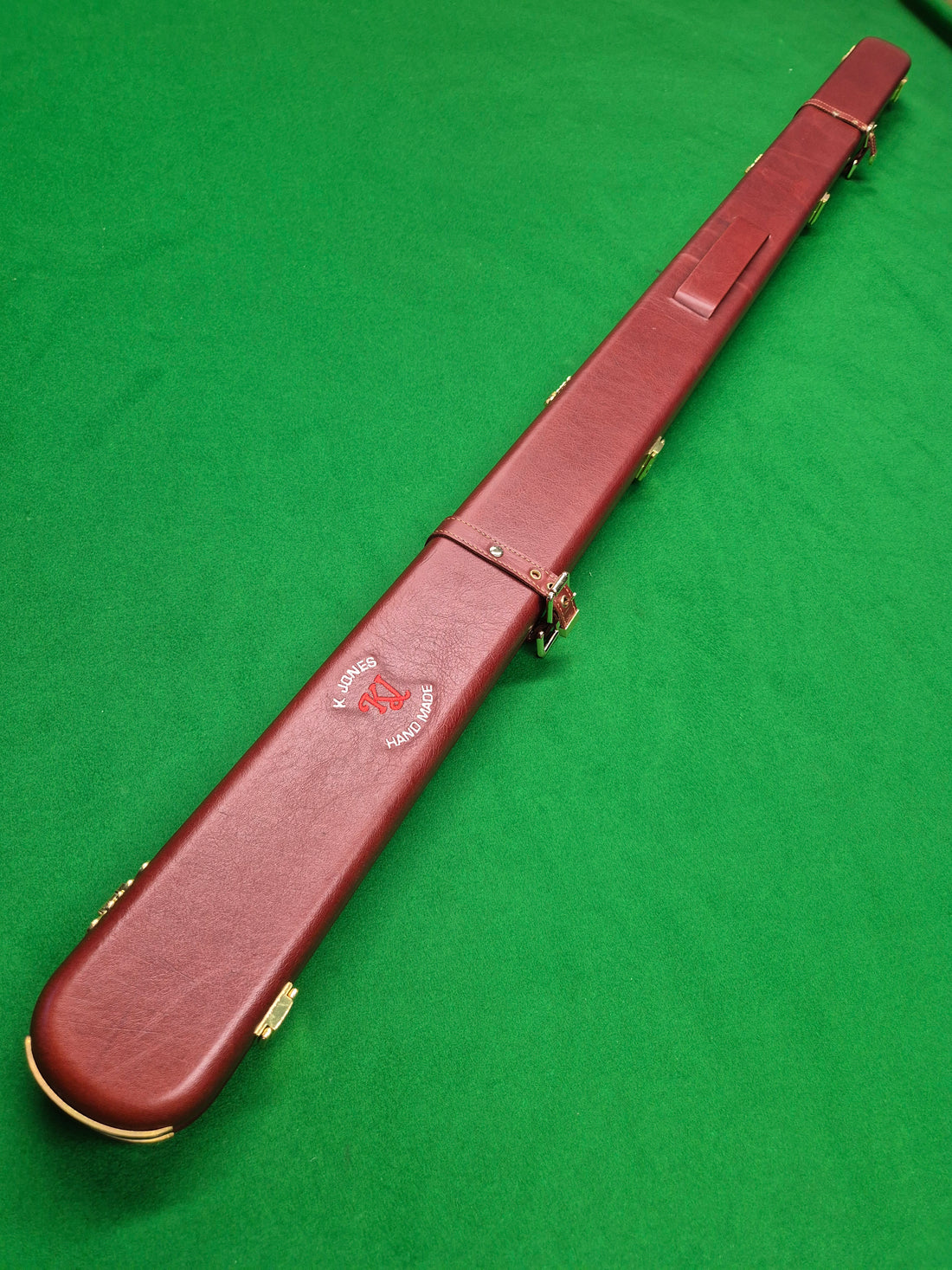 Genuine Leather 1 Piece 2 Slot Case