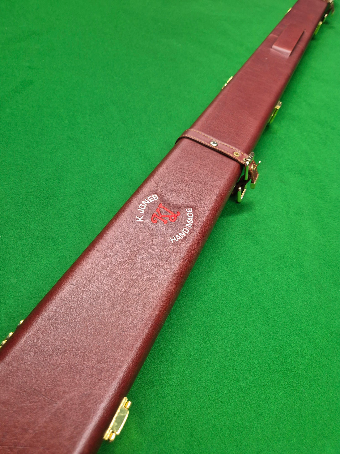 Genuine Leather 1 Piece 2 Slot Case