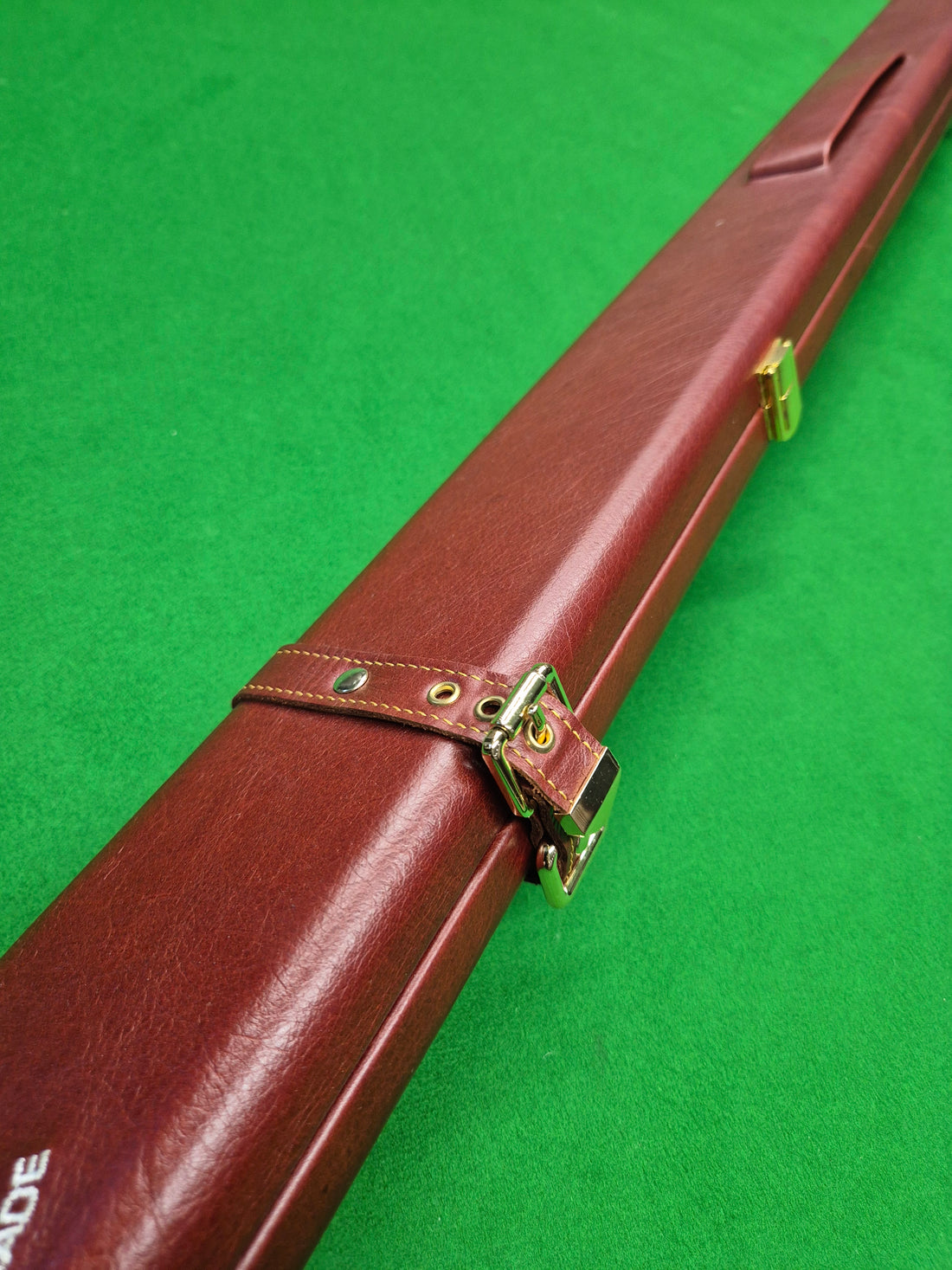 Genuine Leather 1 Piece 2 Slot Case