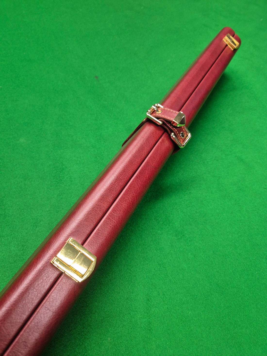 Genuine Leather 1 Piece 2 Slot Case