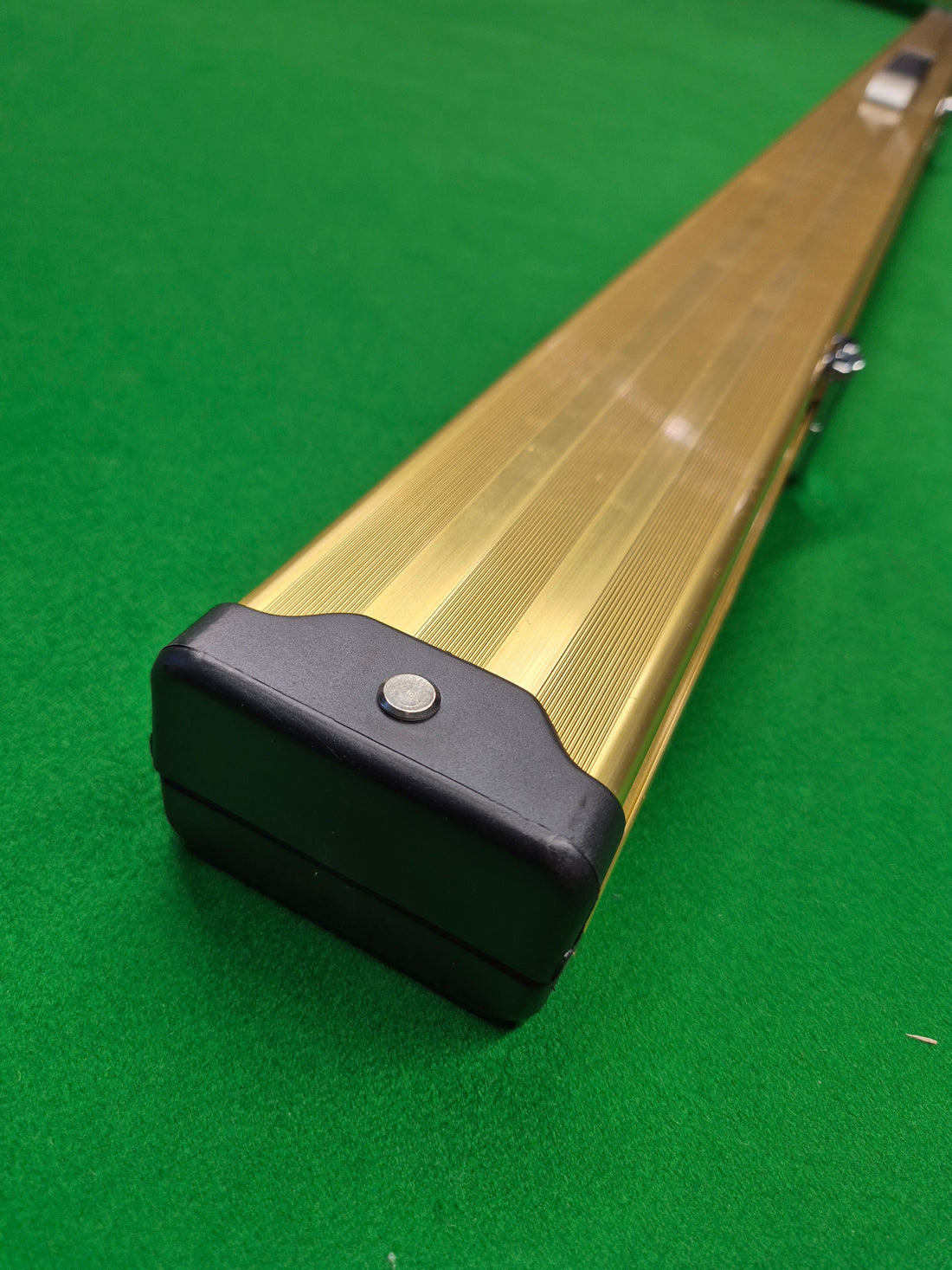 Gold Aluminium 1 Piece 2 Slot Case
