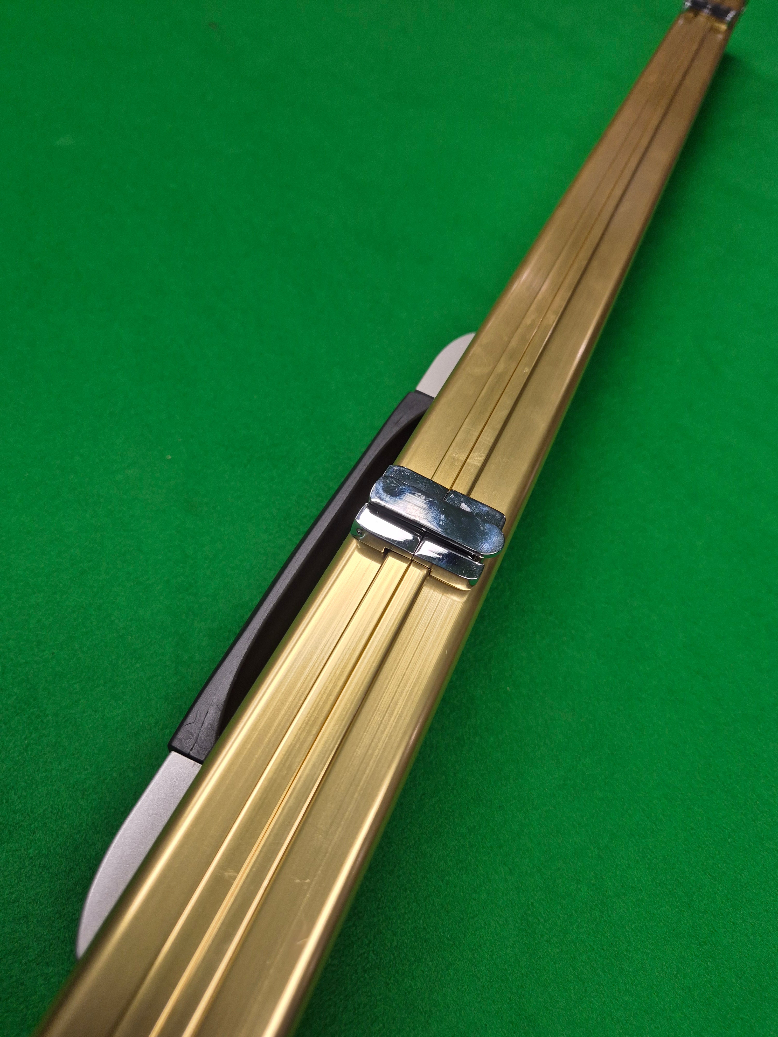 Gold Aluminium 1 Piece 2 Slot Case [GAC01]