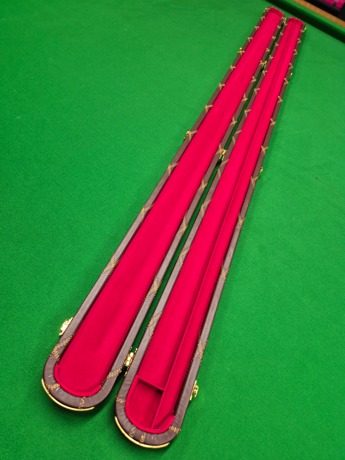 1 Piece 2 Slot Genuine Leather KJL02