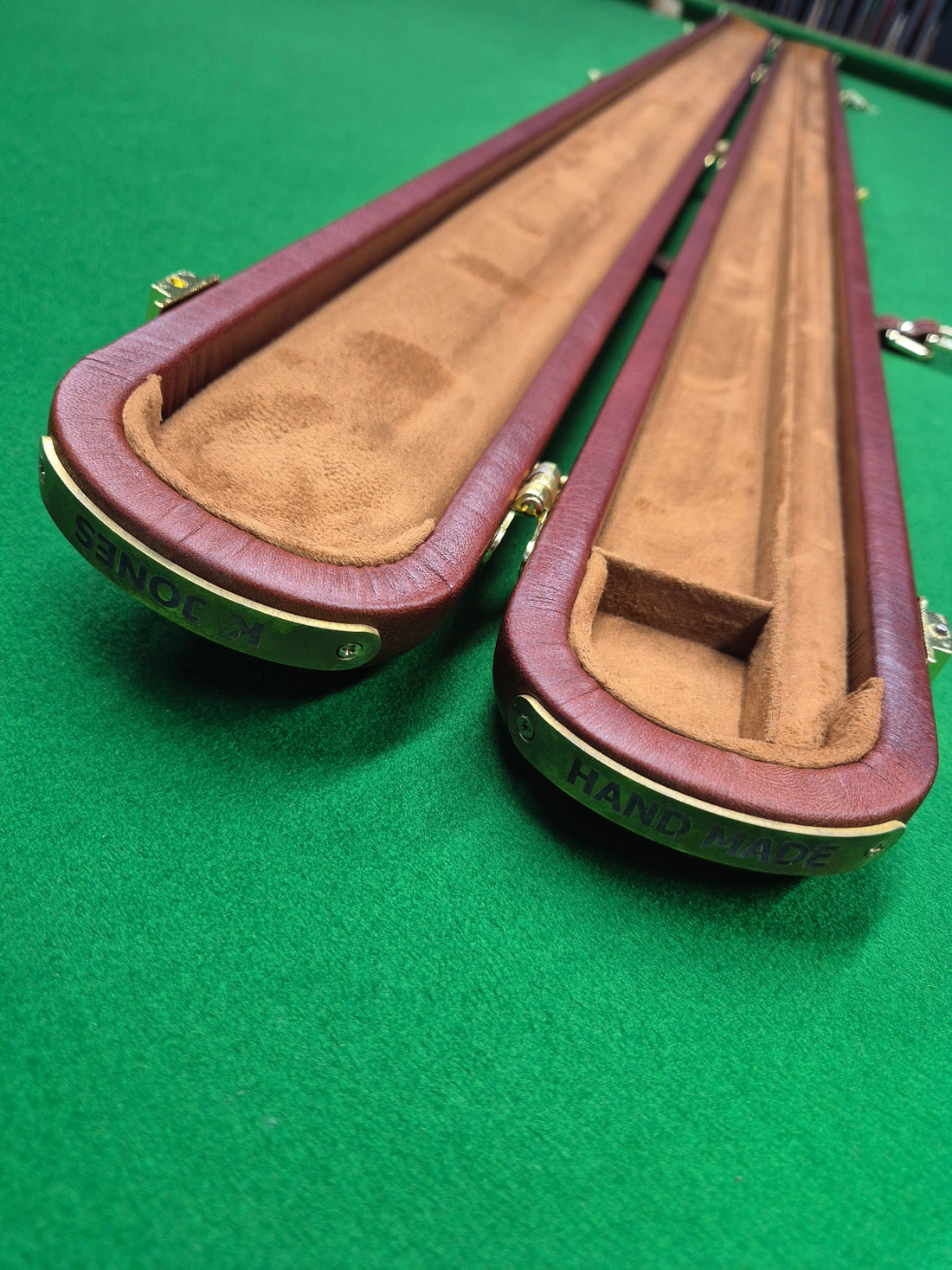 1 Piece 2 Slot Genuine Leather KJL04