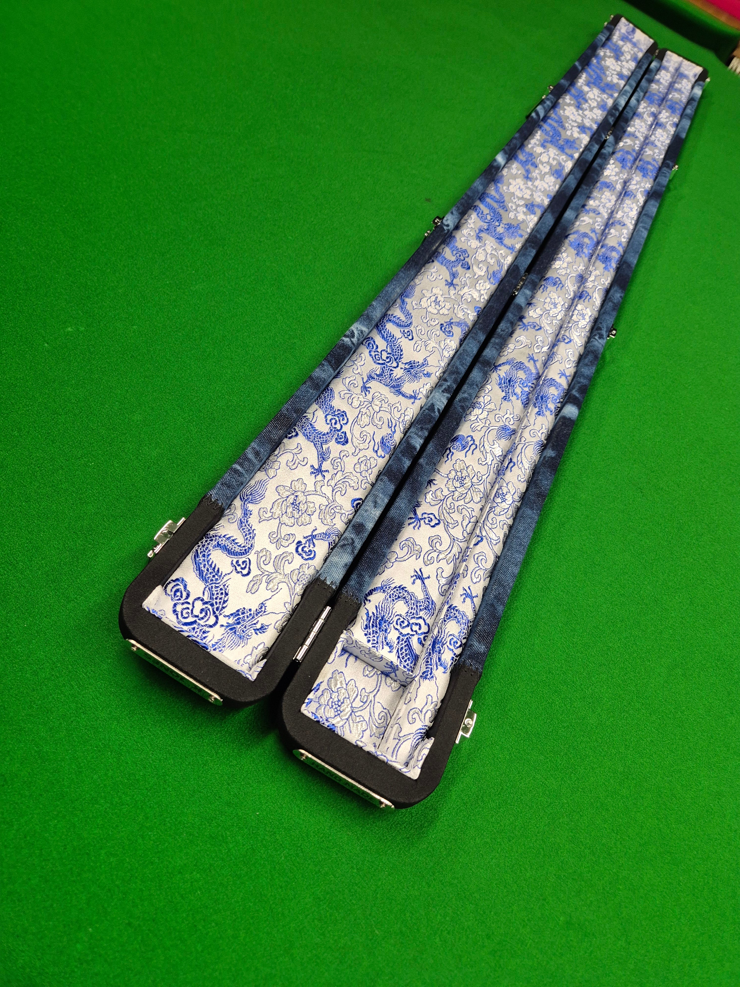 3/4 2 Slot Synthetic Leather & Blue Denim KJS03