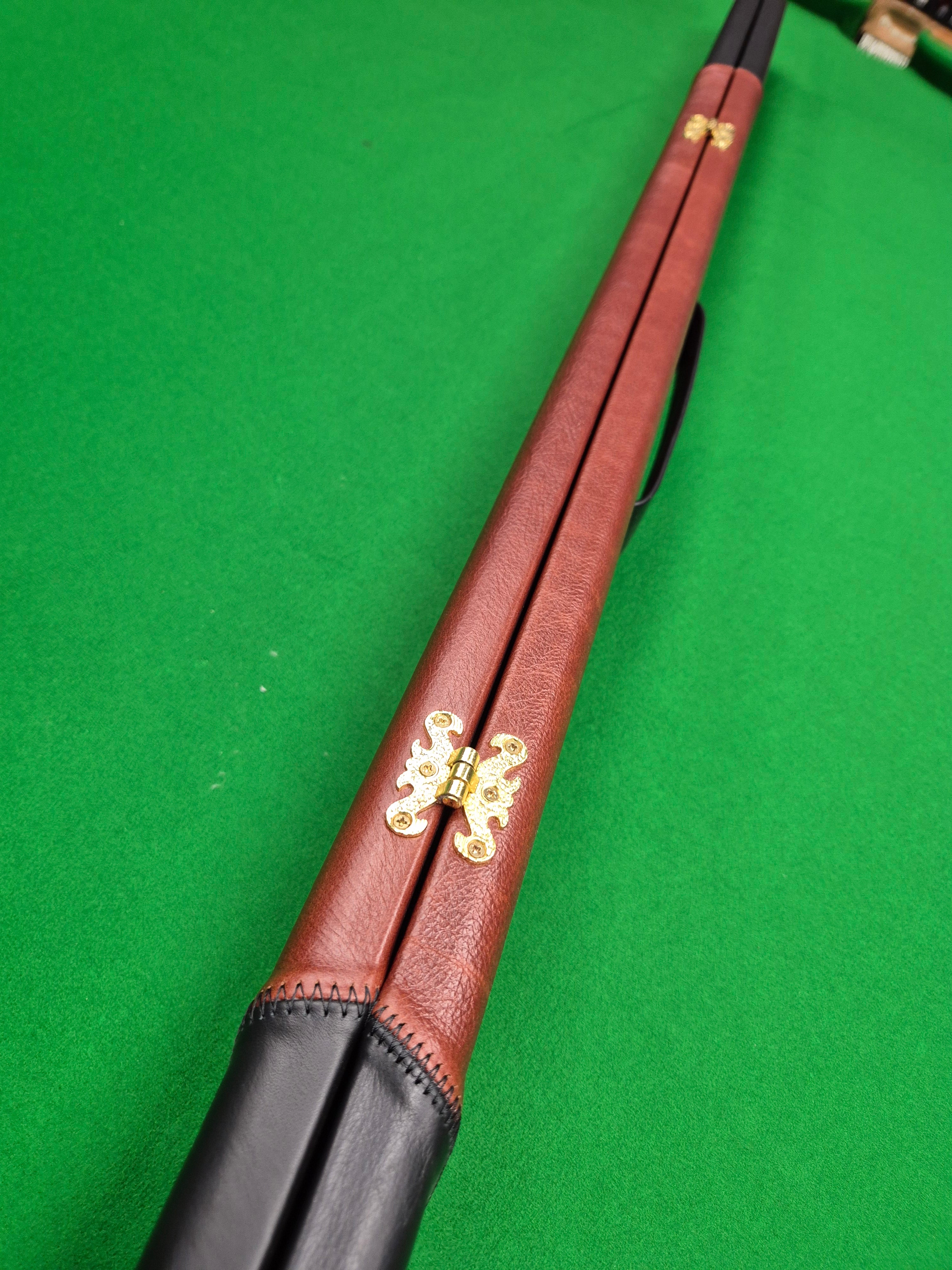 1 Piece 2 Slot Genuine Leather KJL06