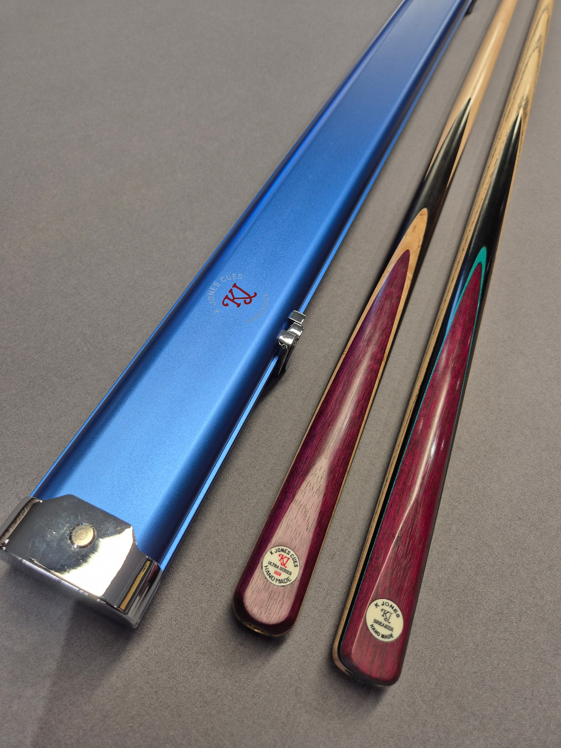 KJ Pool Cue & Break Cue Set with Aluminium Case