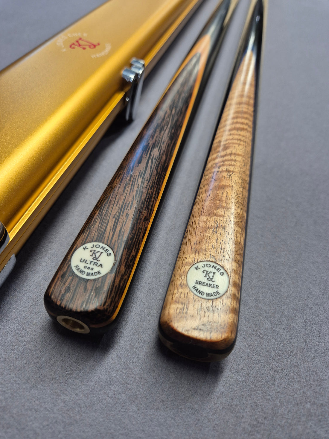 KJ Pool Cue & Break Cue Set with Aluminium Case