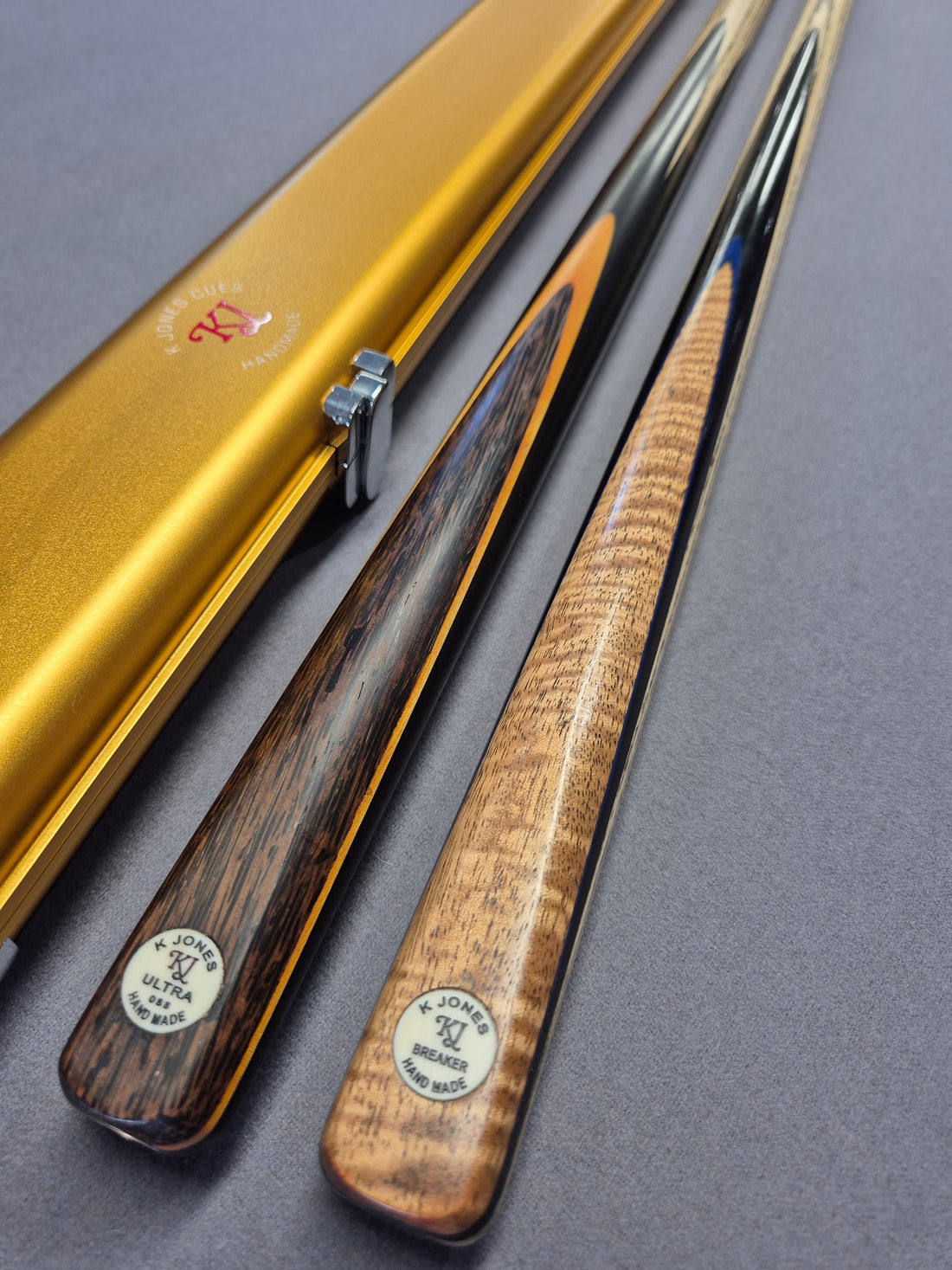 KJ Pool Cue & Break Cue Set with Aluminium Case