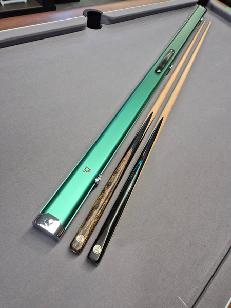 KJ Maple Pool Cue & Break Cue Set with Aluminium Case
