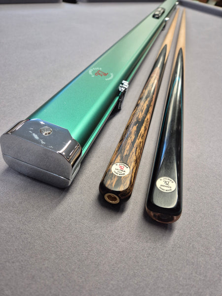 KJ Maple Pool Cue & Break Cue Set with Aluminium Case