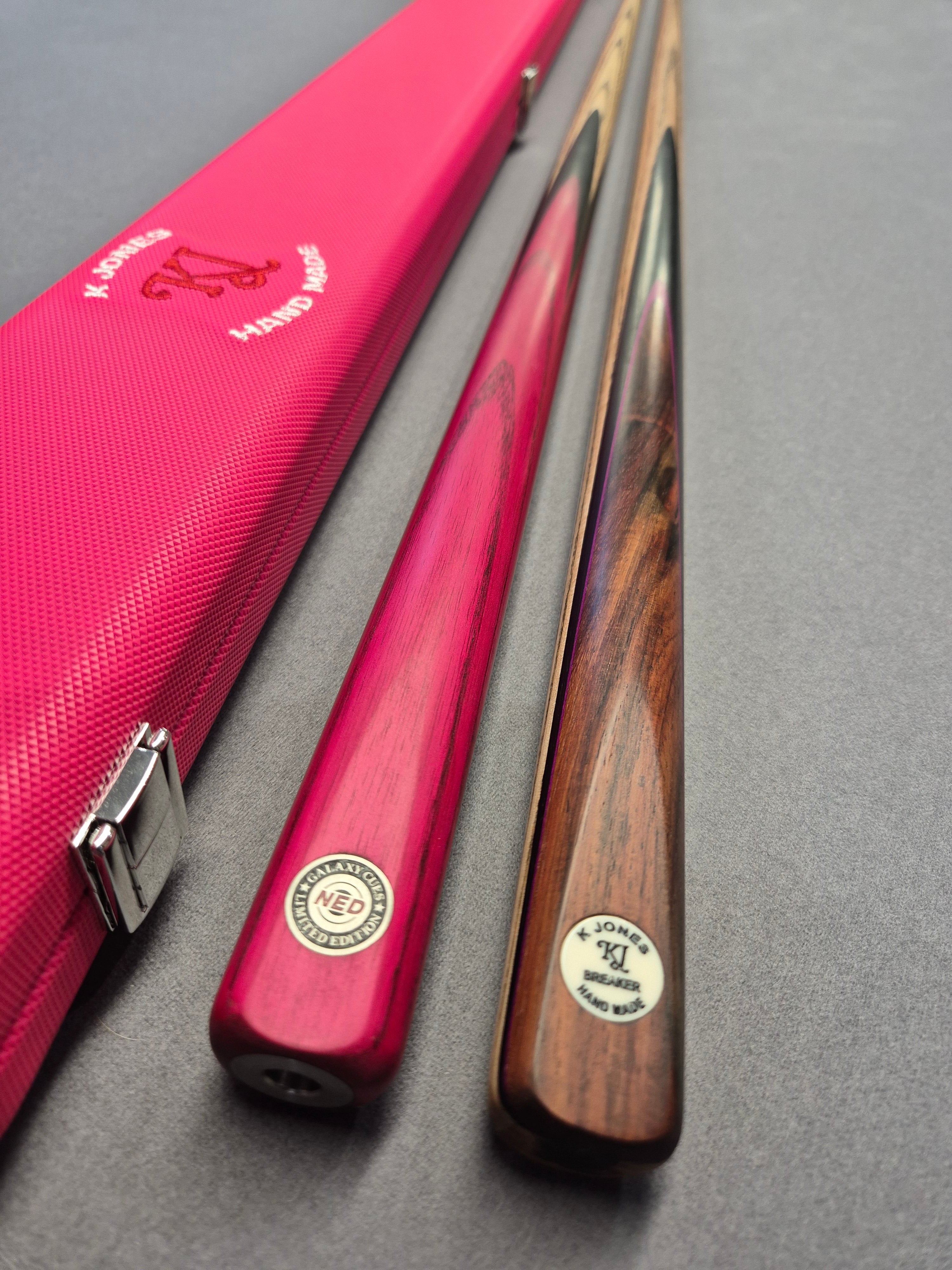 Galaxy Pool Cue & KJ Break Cue Set with Case