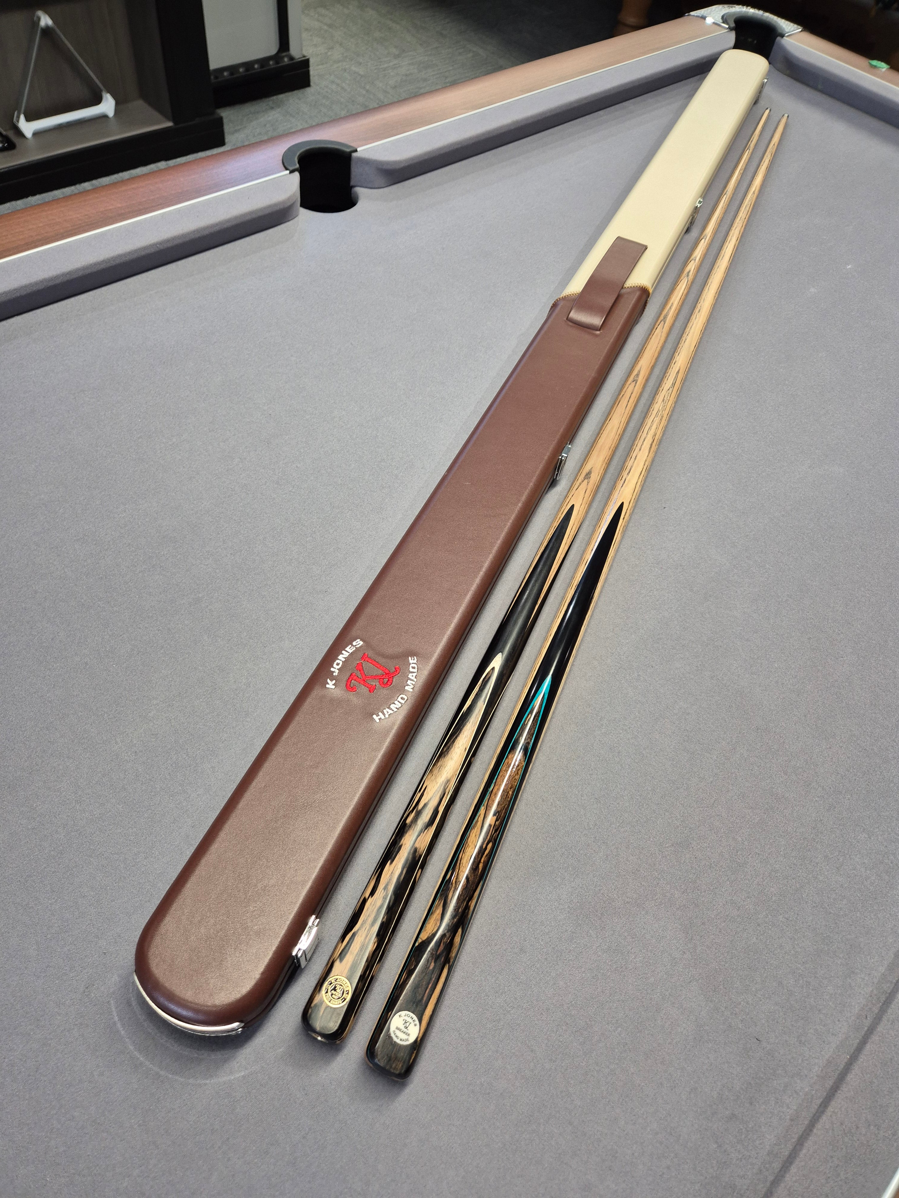 KJ Pool Cue & Break Cue Set with Leather Case