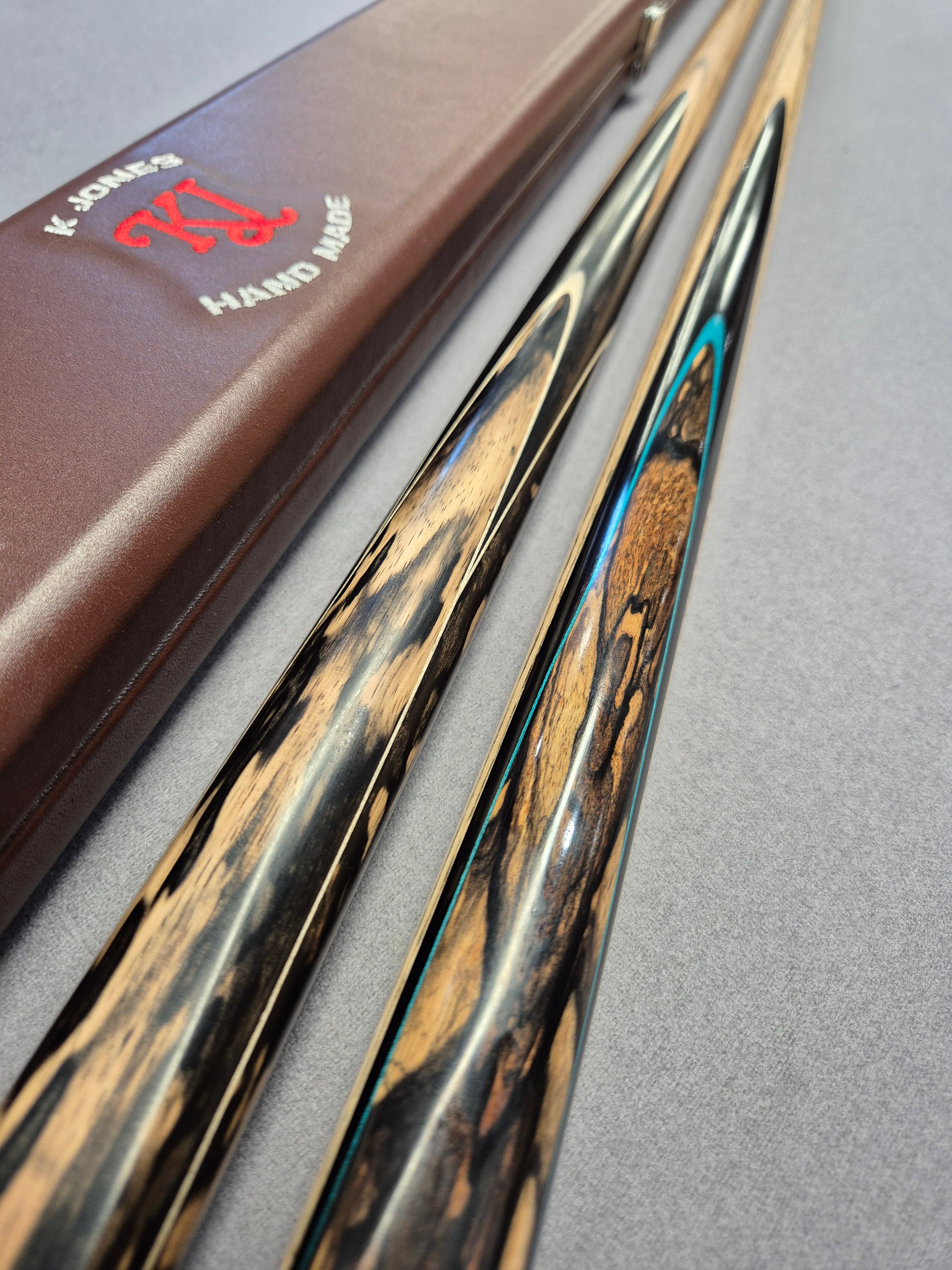 KJ Pool Cue & Break Cue Set with Leather Case