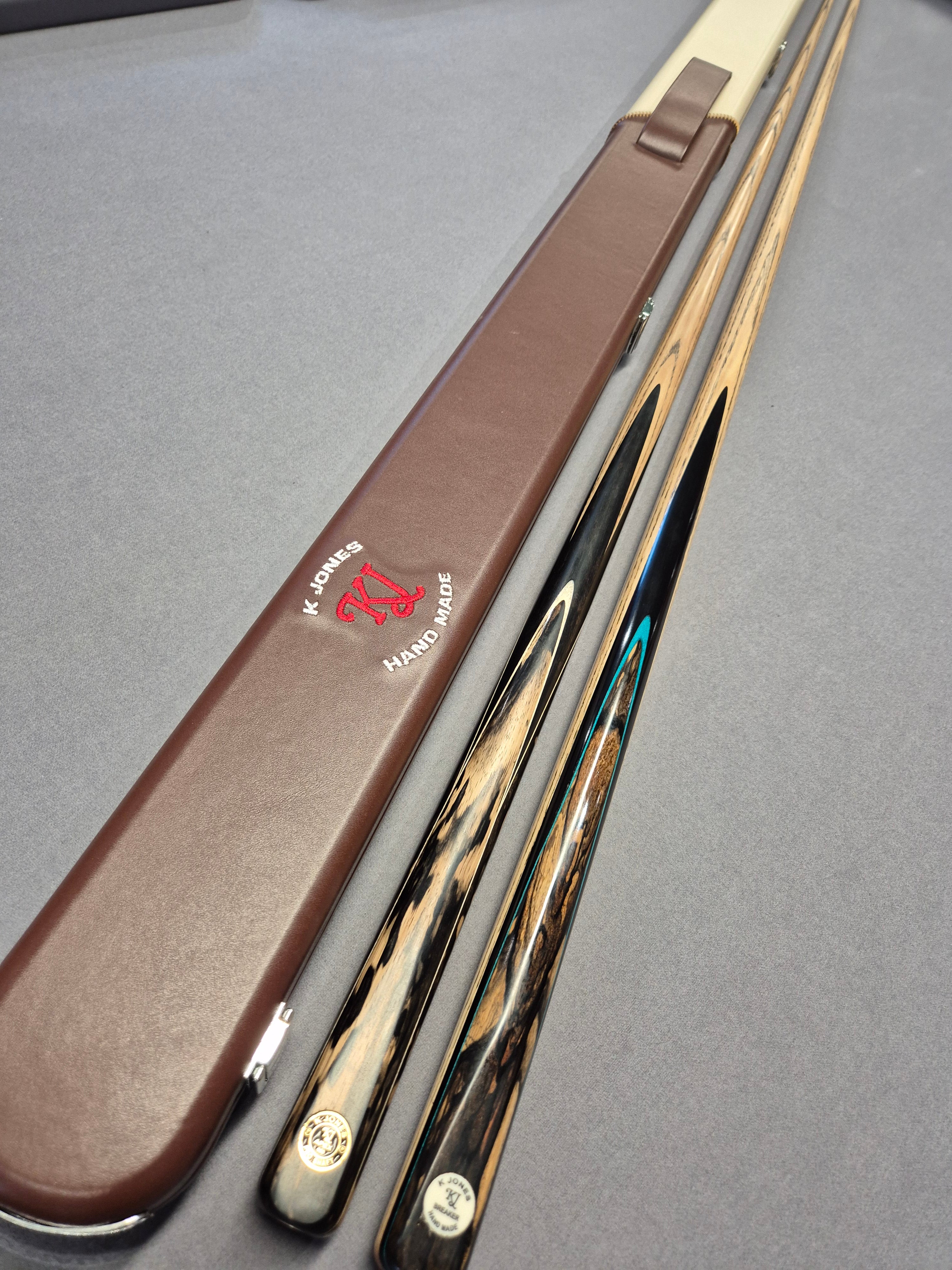 KJ Pool Cue & Break Cue Set with Leather Case