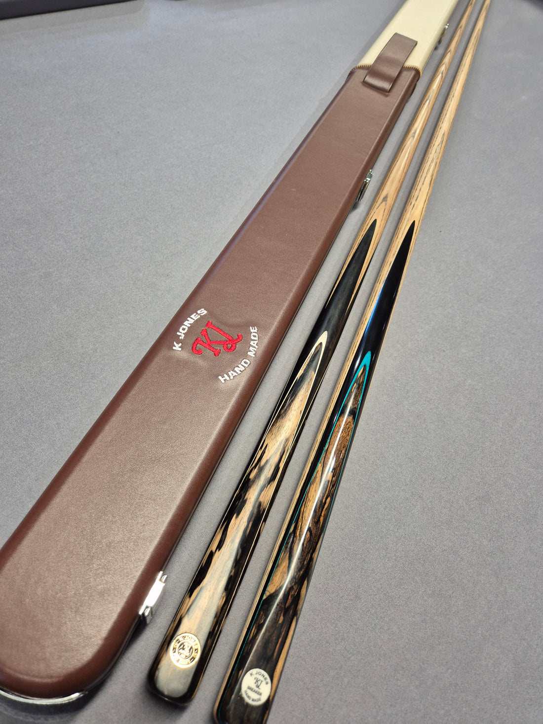 KJ Pool Cue & Break Cue Set with Leather Case