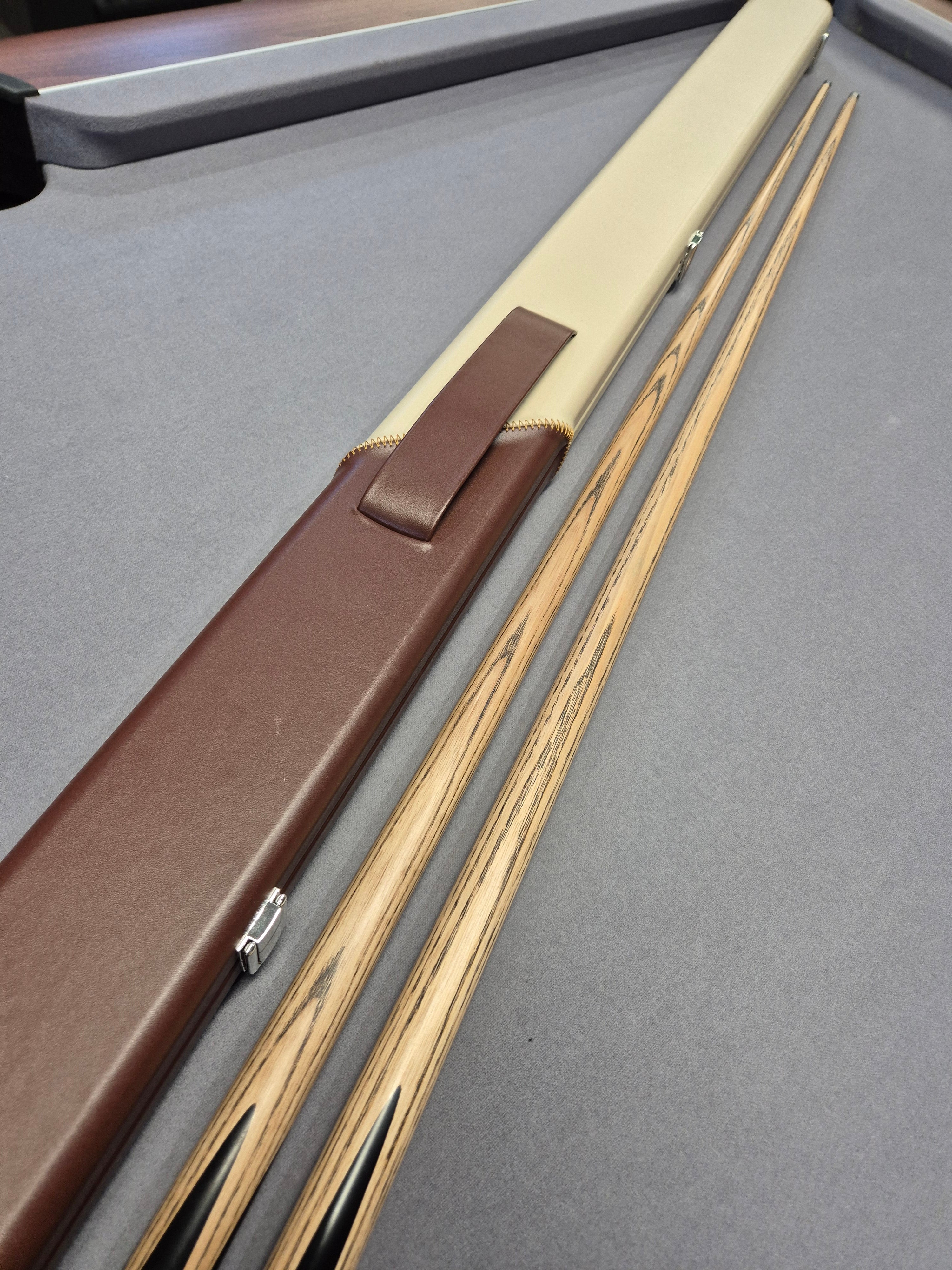 KJ Pool Cue & Break Cue Set with Leather Case