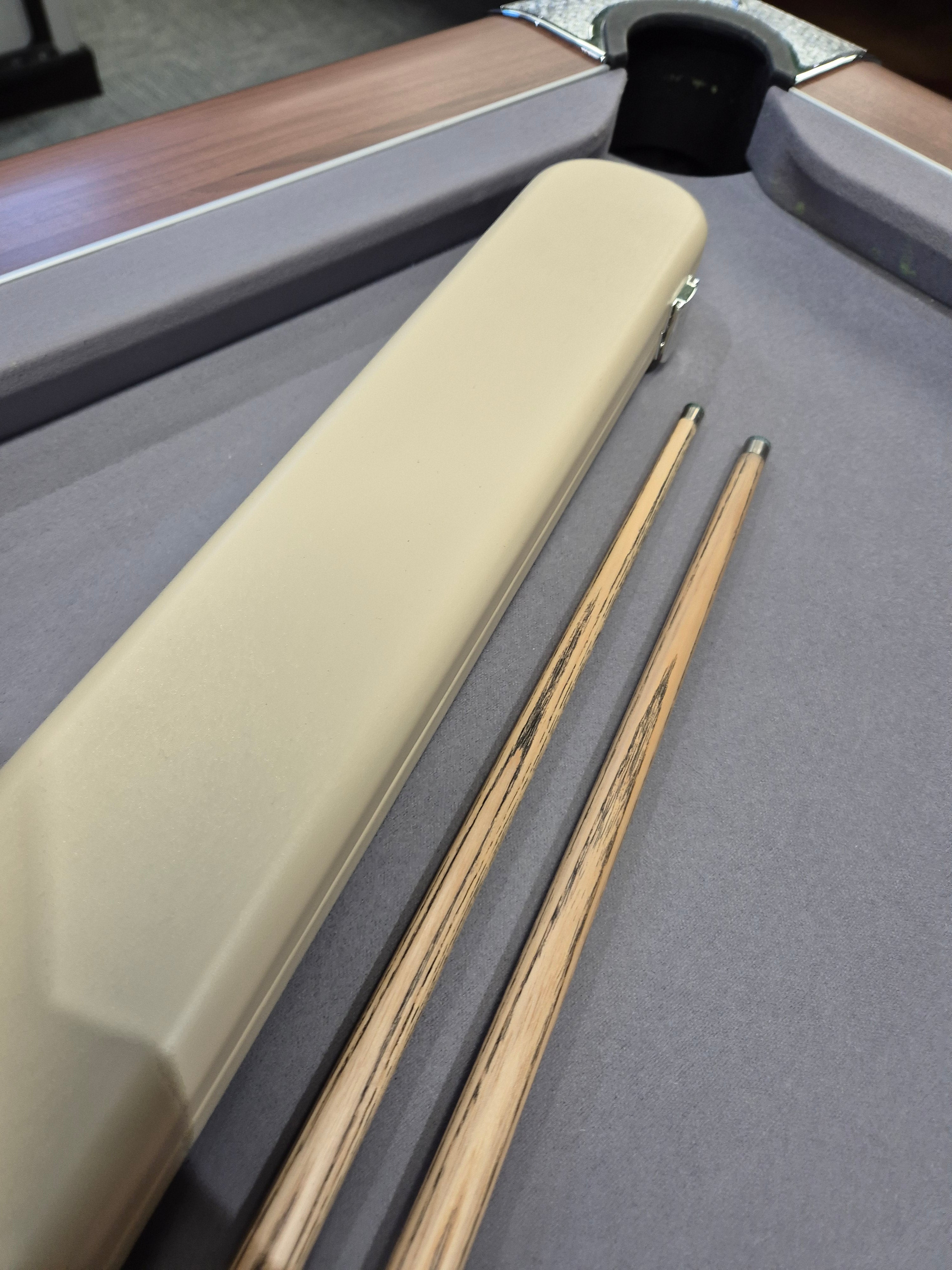 KJ Pool Cue & Break Cue Set with Leather Case