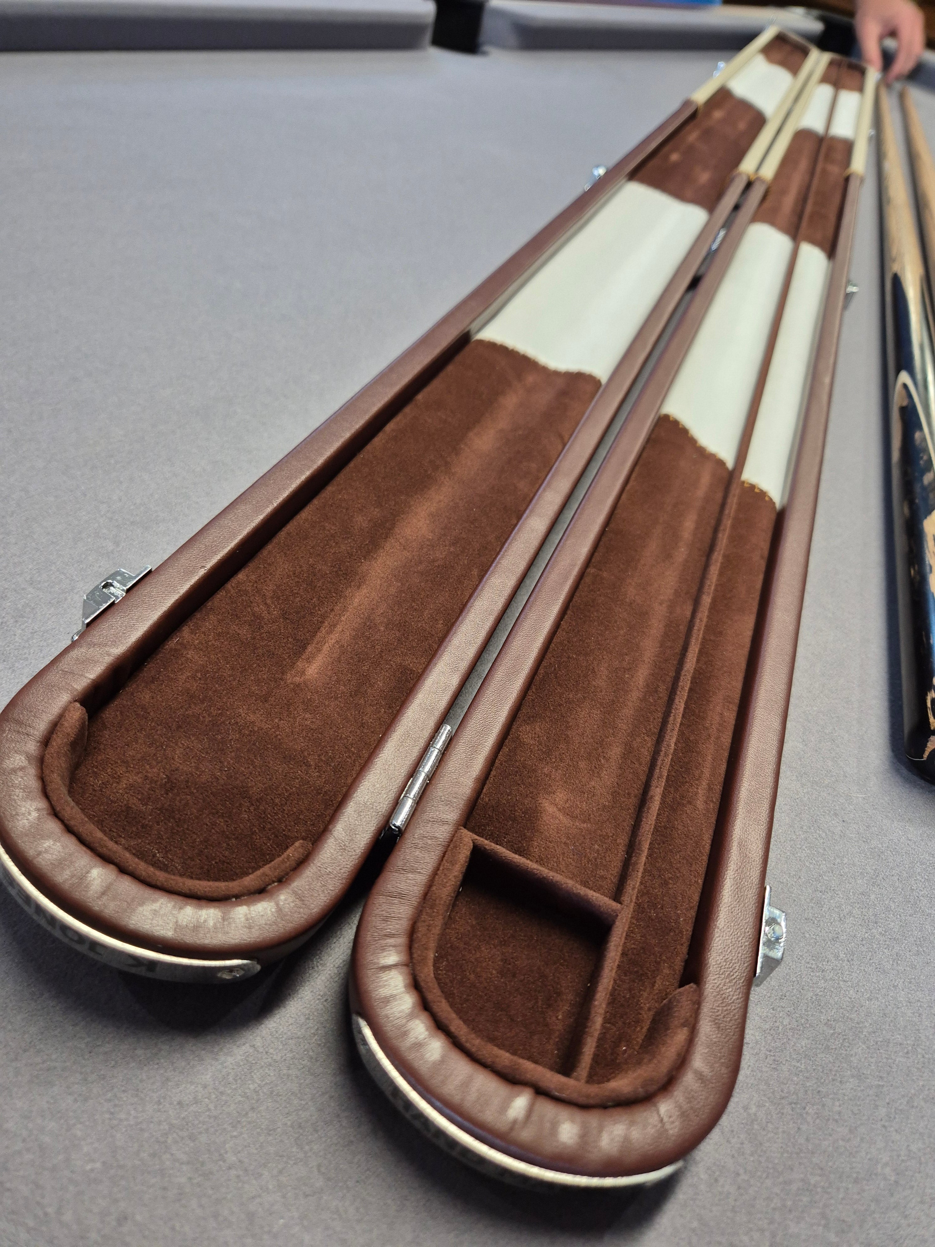 KJ Pool Cue & Break Cue Set with Leather Case