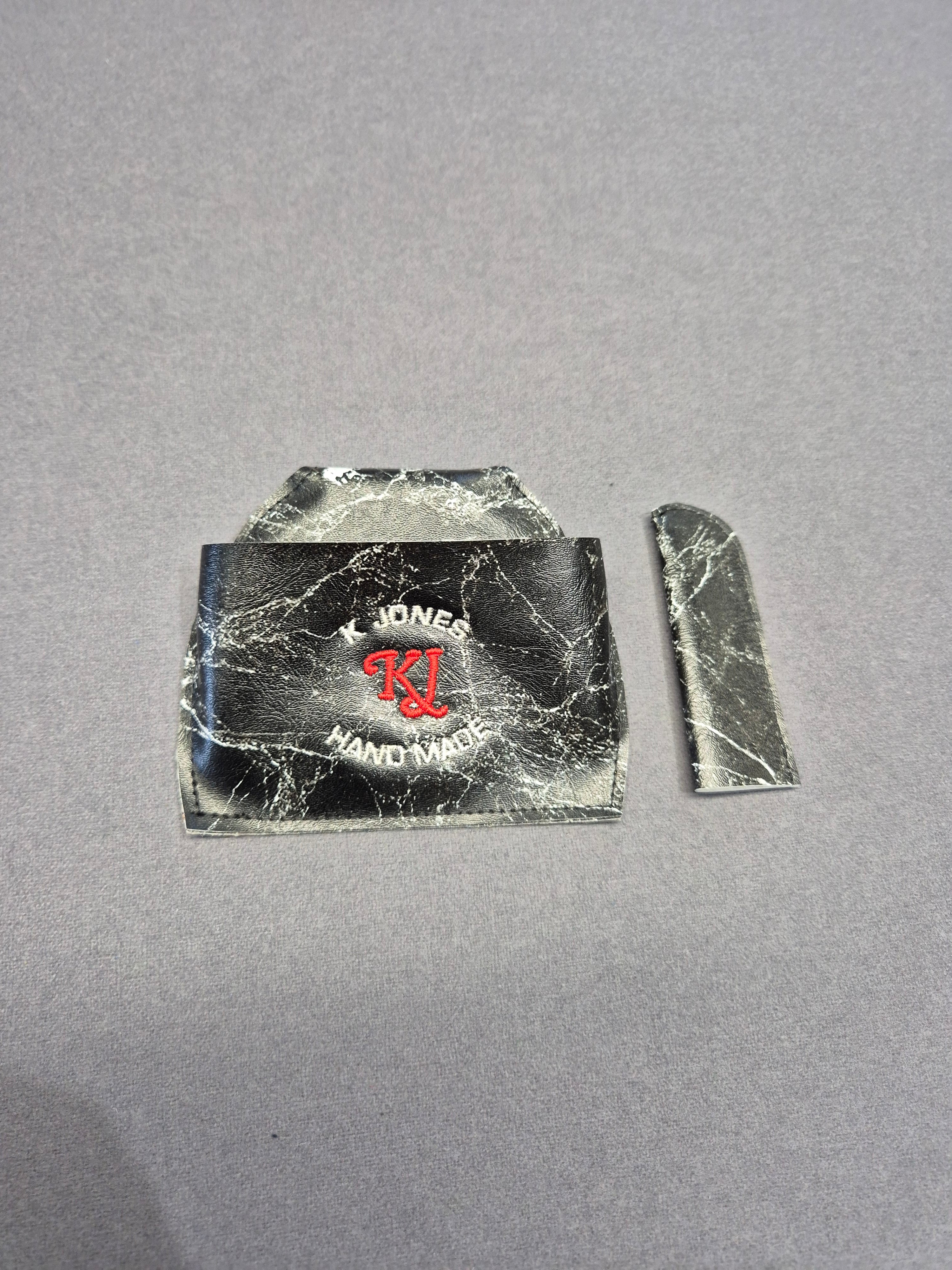 Chalk Pouch & Tip Protector set (leatherette)