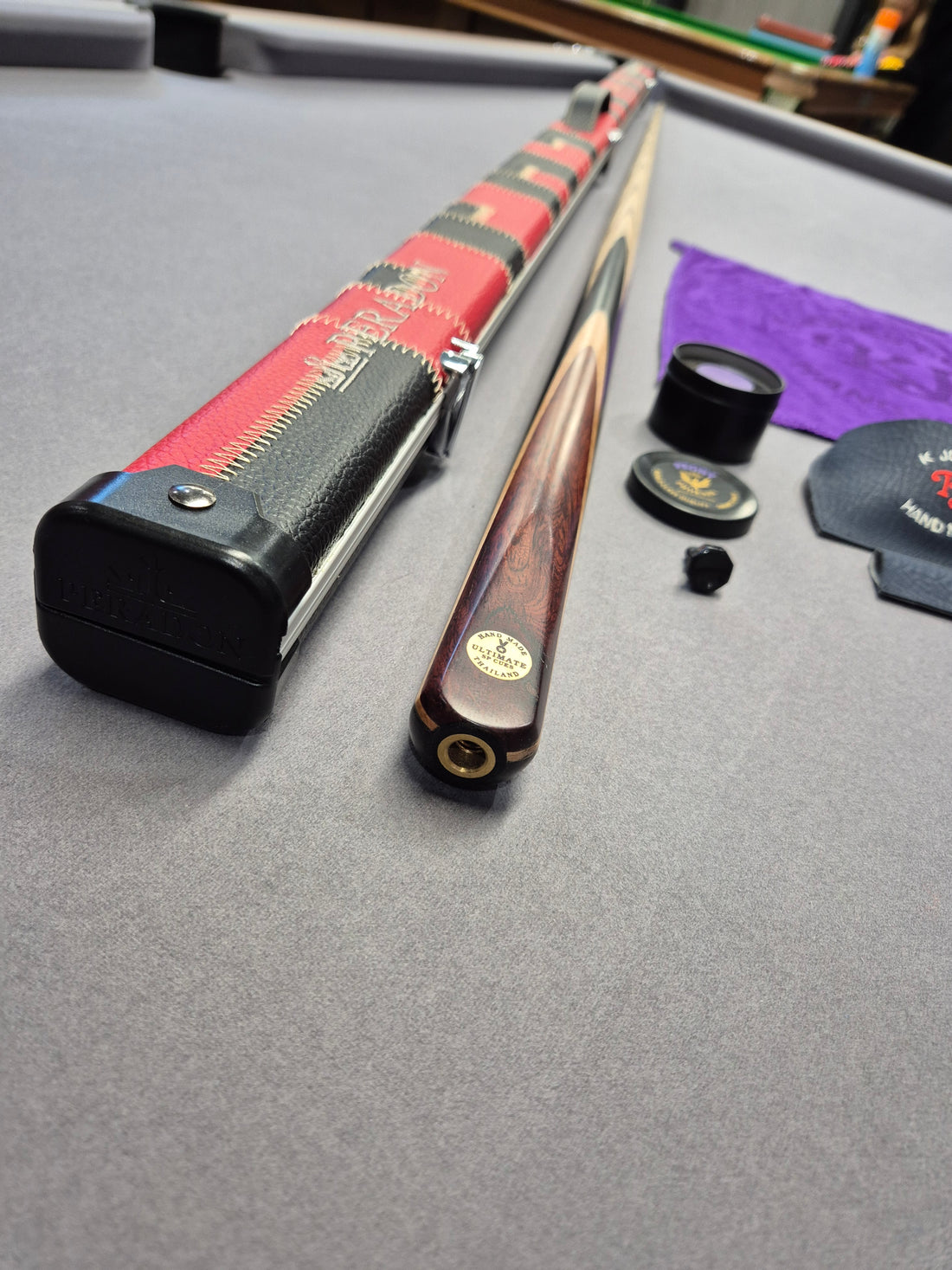 SP Ultimate Cue & Case Set with Accessories