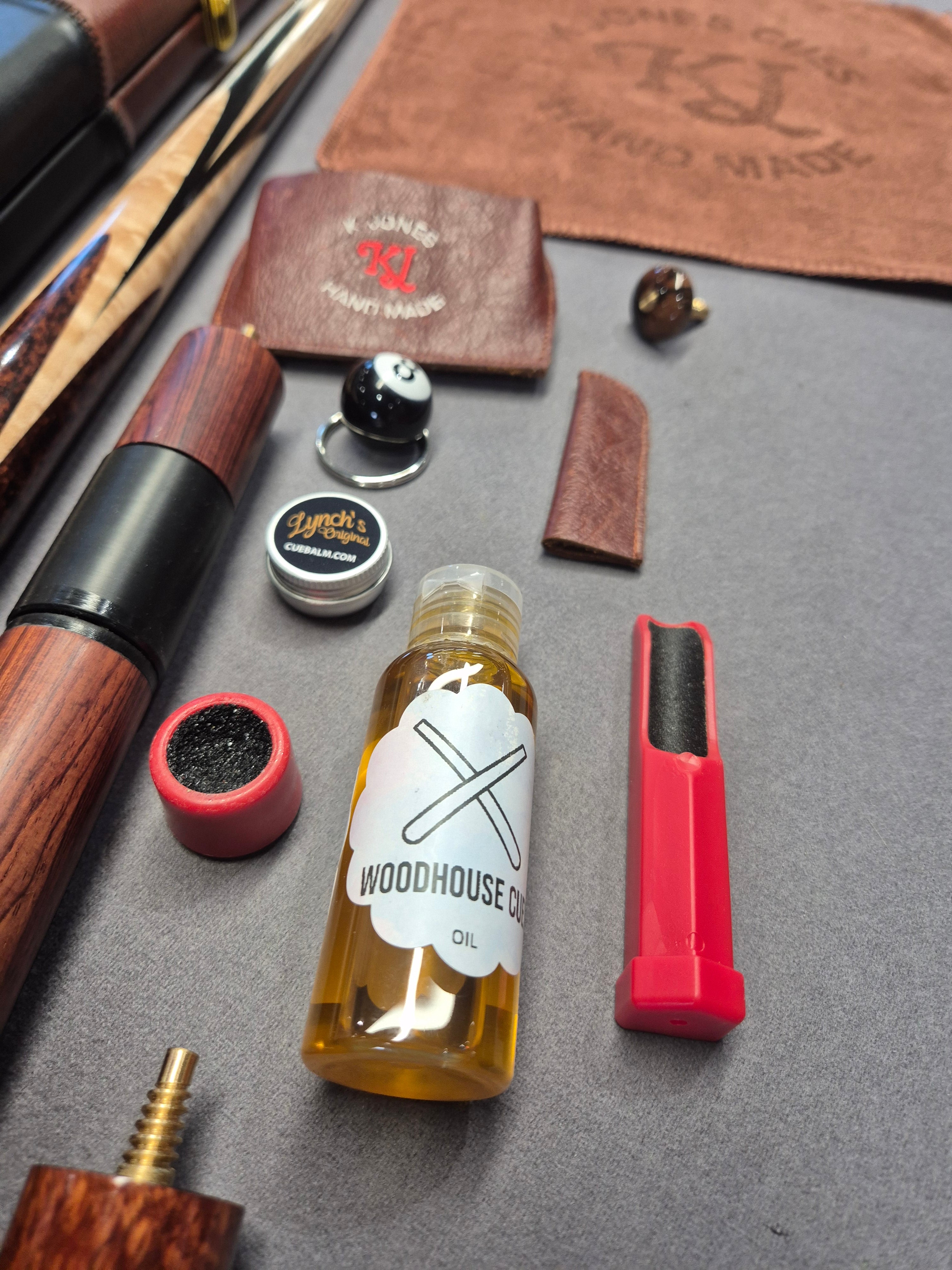Maximus Ultimate Cue & Genuine Leather Case Set with Accessories