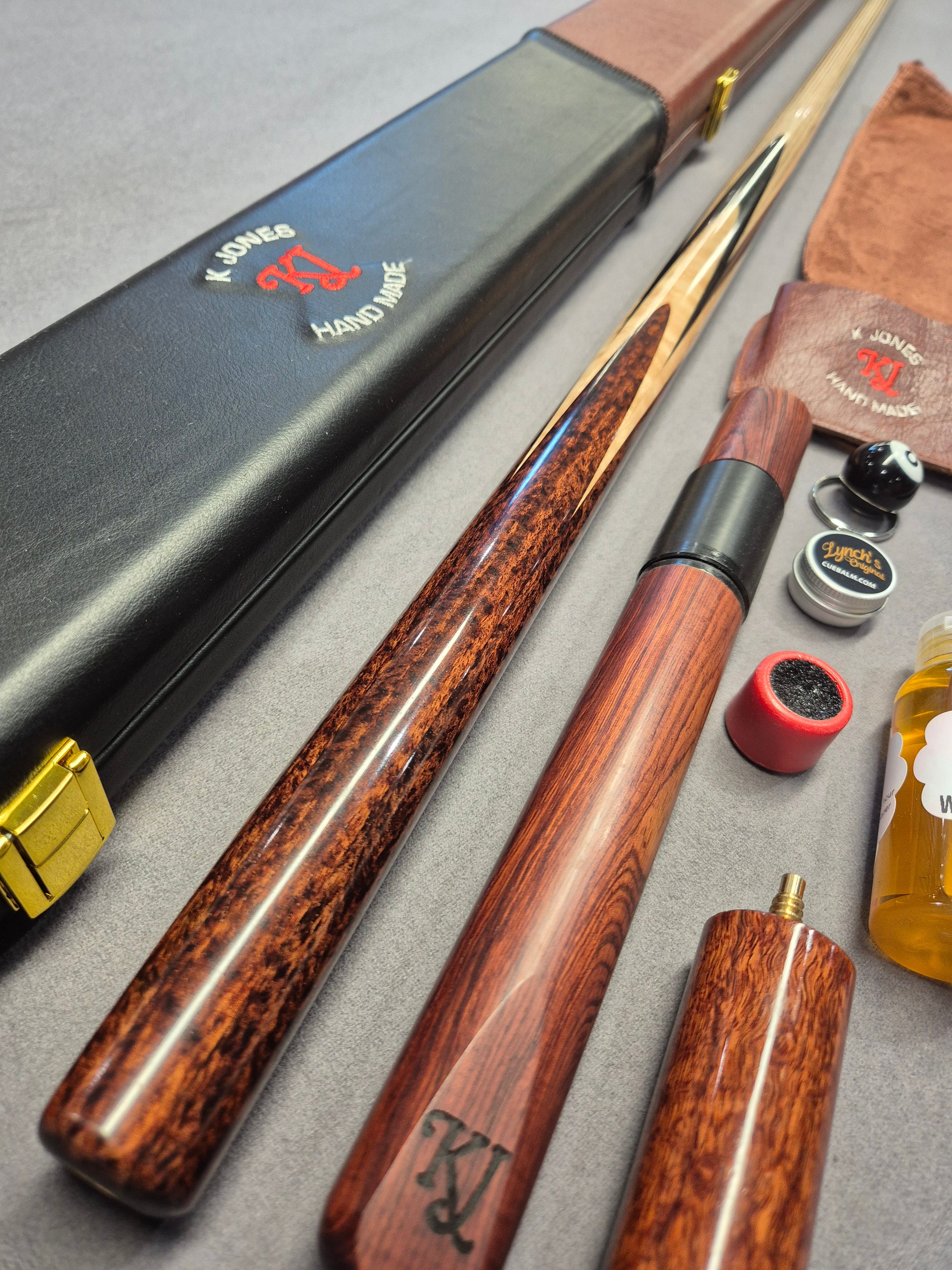 Maximus Ultimate Cue & Genuine Leather Case Set with Accessories