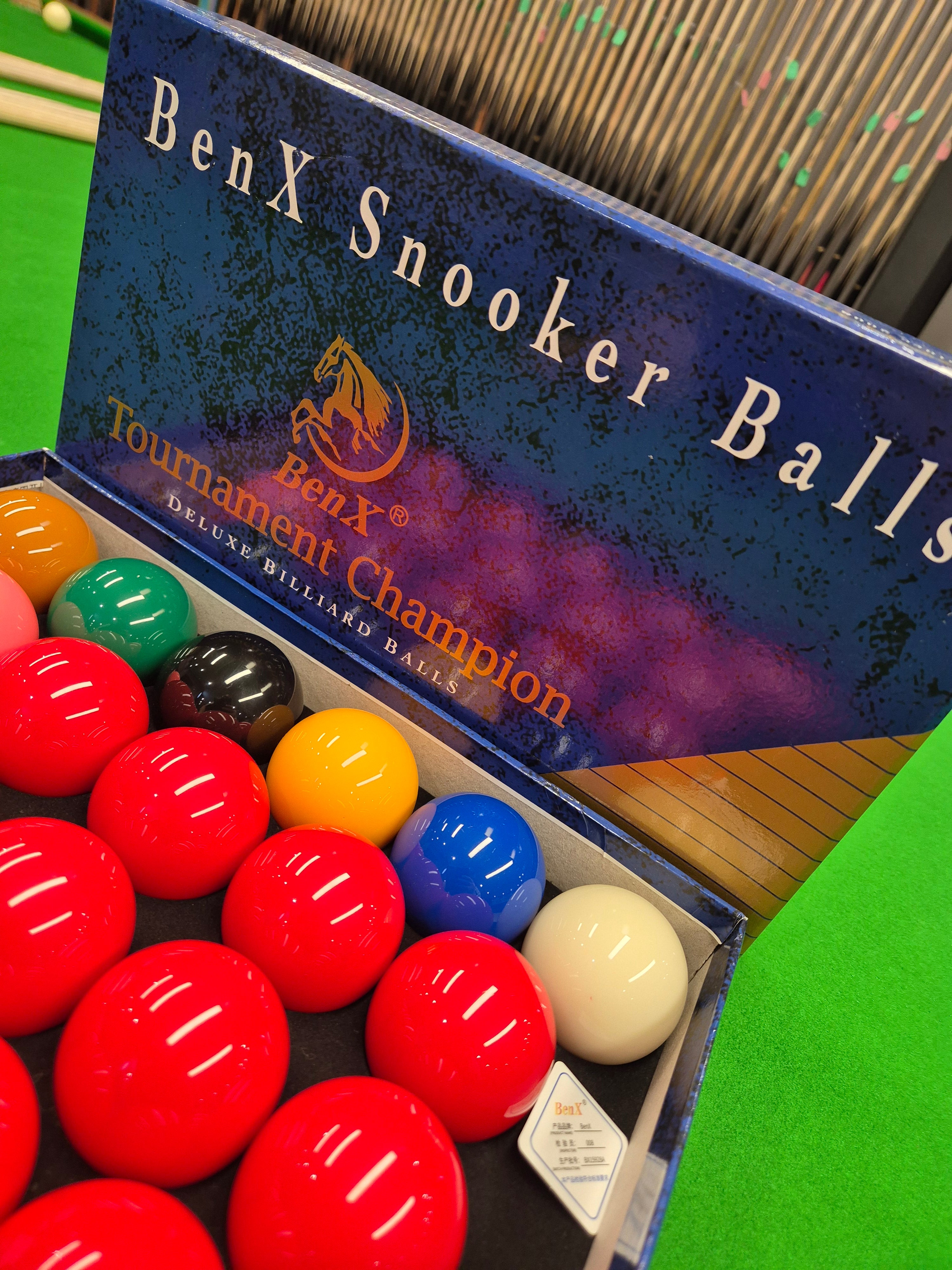 BenX Tournament Champion Deluxe Snooker Balls