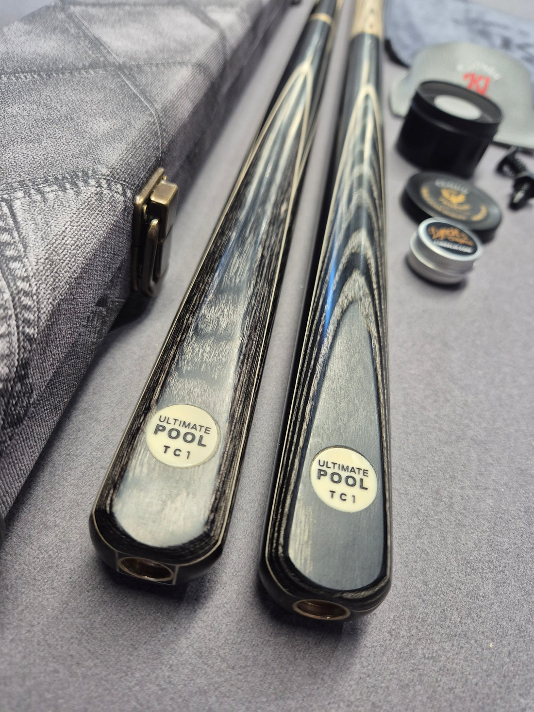 Ultimate Pool Limited Tom Cousins Pool Cue & Break Cue Set with Case and Accessories