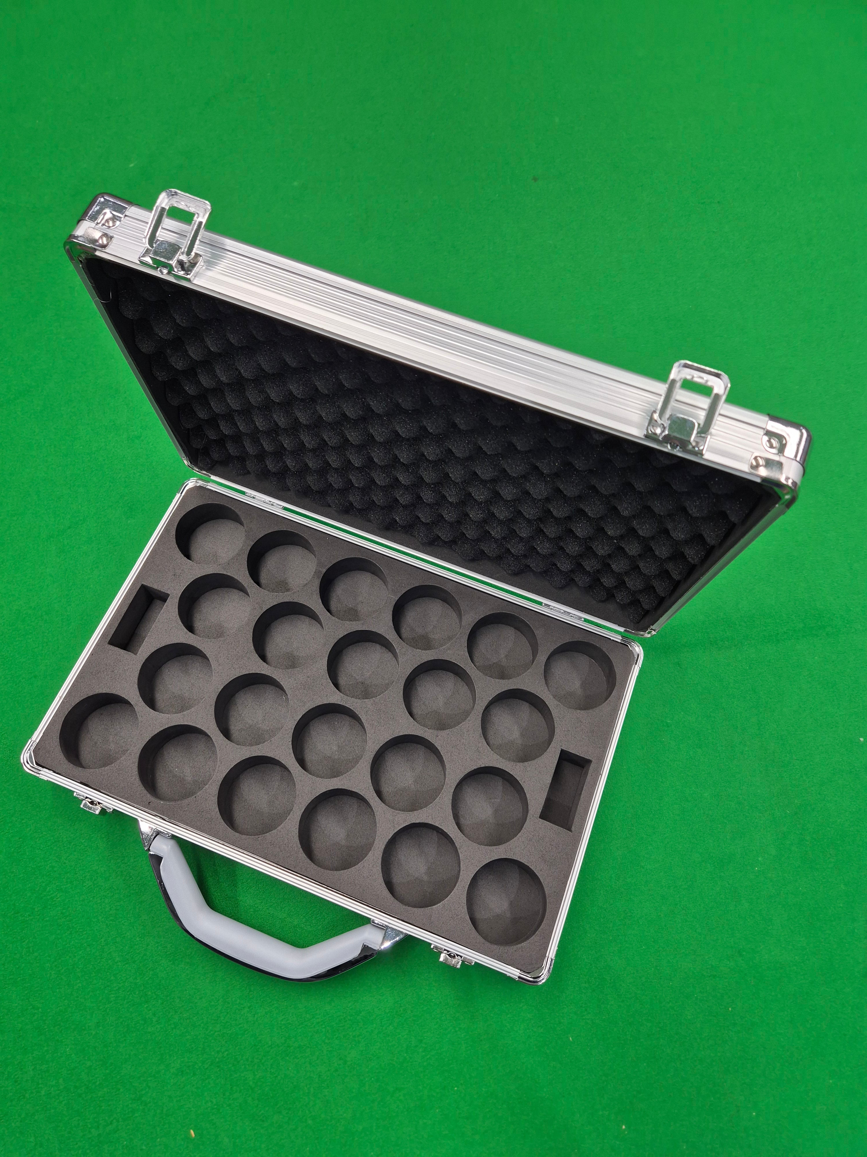 Snooker Ball Aluminium Carry Case