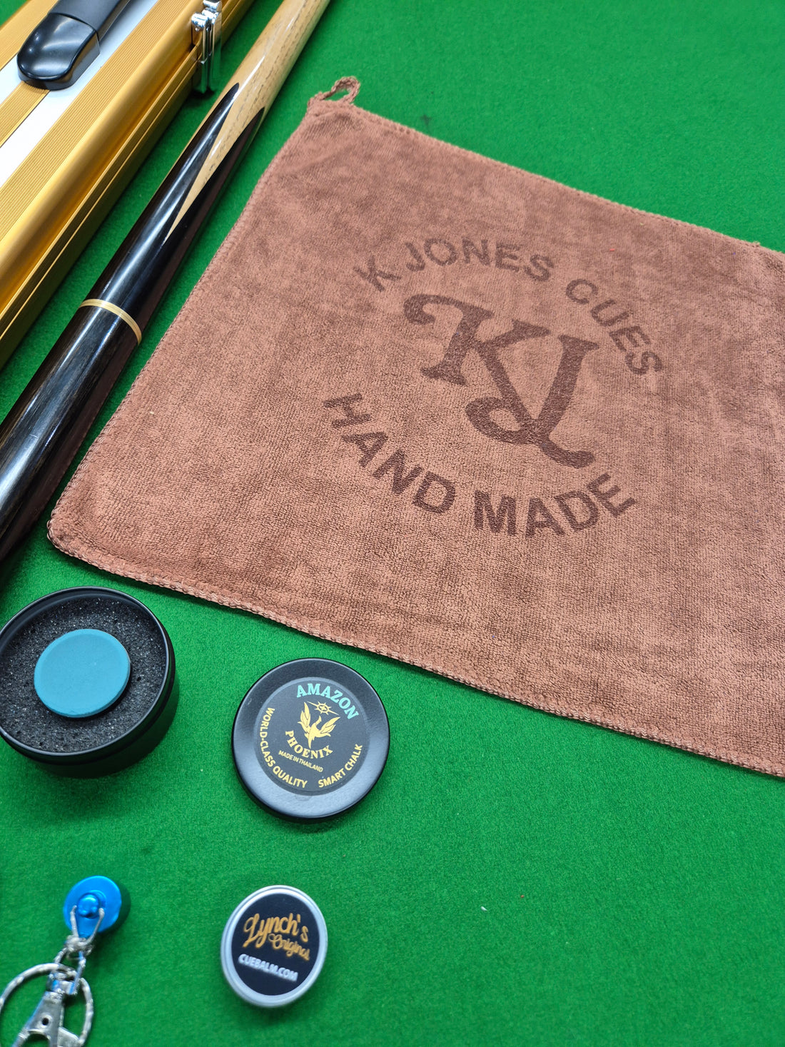 Rob Silverwood 3/4 Cue & Case Set with Accessories