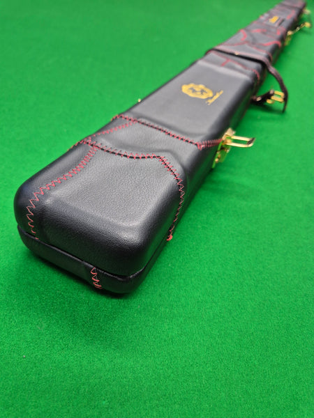 1 Piece 2 Slot Synthetic Leather Black MS01