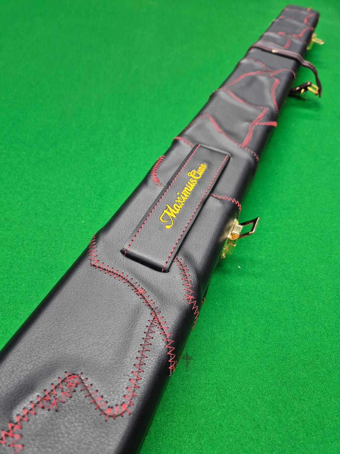 1 Piece 2 Slot Synthetic Leather Black MS01