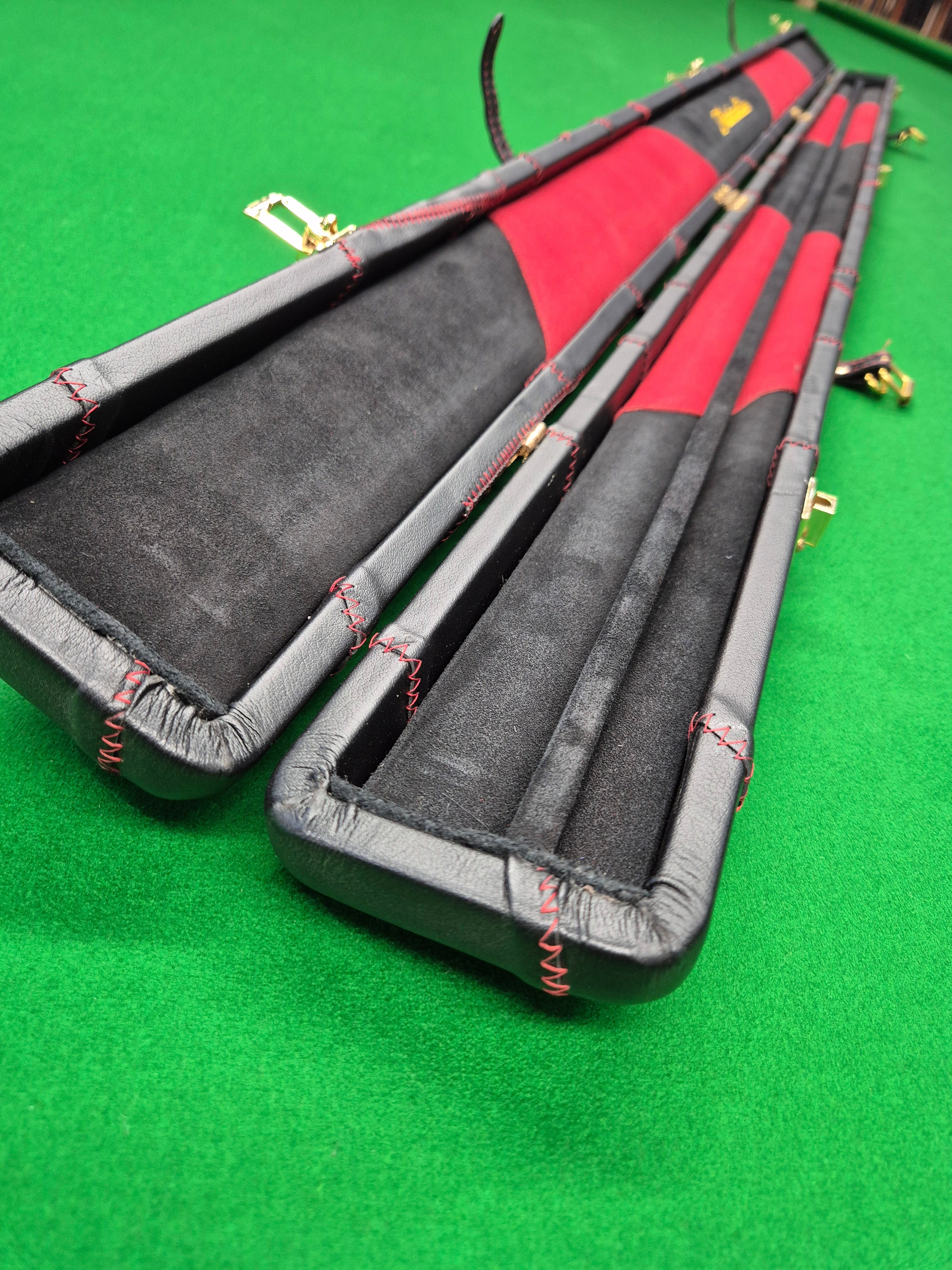 1 Piece 2 Slot Synthetic Leather Black MS01