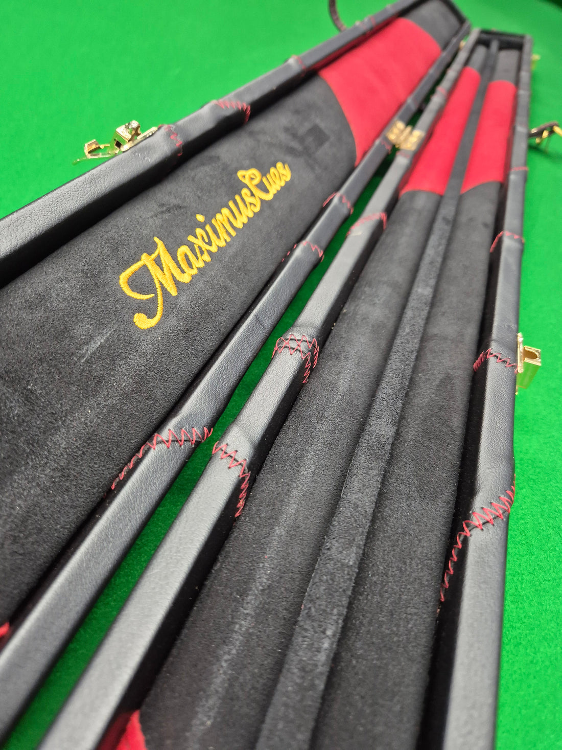 1 Piece 2 Slot Synthetic Leather Black MS01