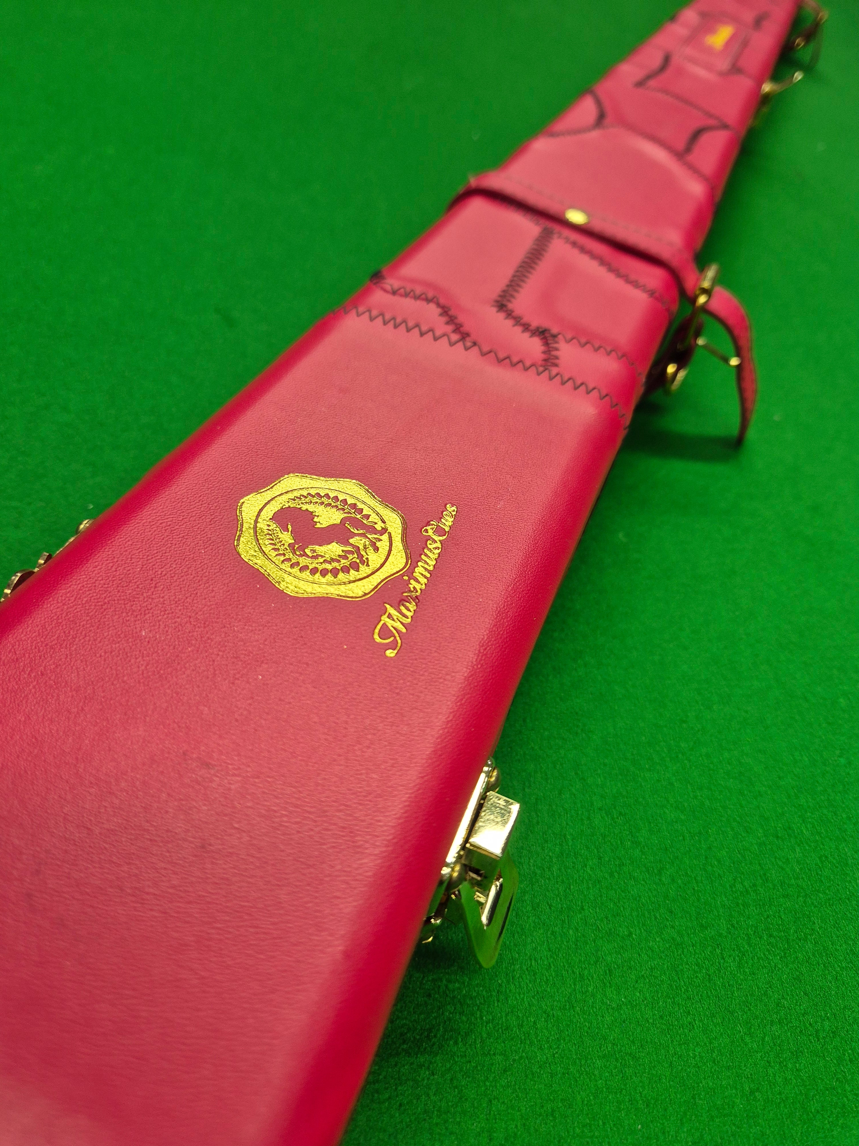 1 Piece 2 Slot Synthetic Leather  Red MS02